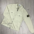 Stone Island Zip Overshirt - Sand -Usfansport