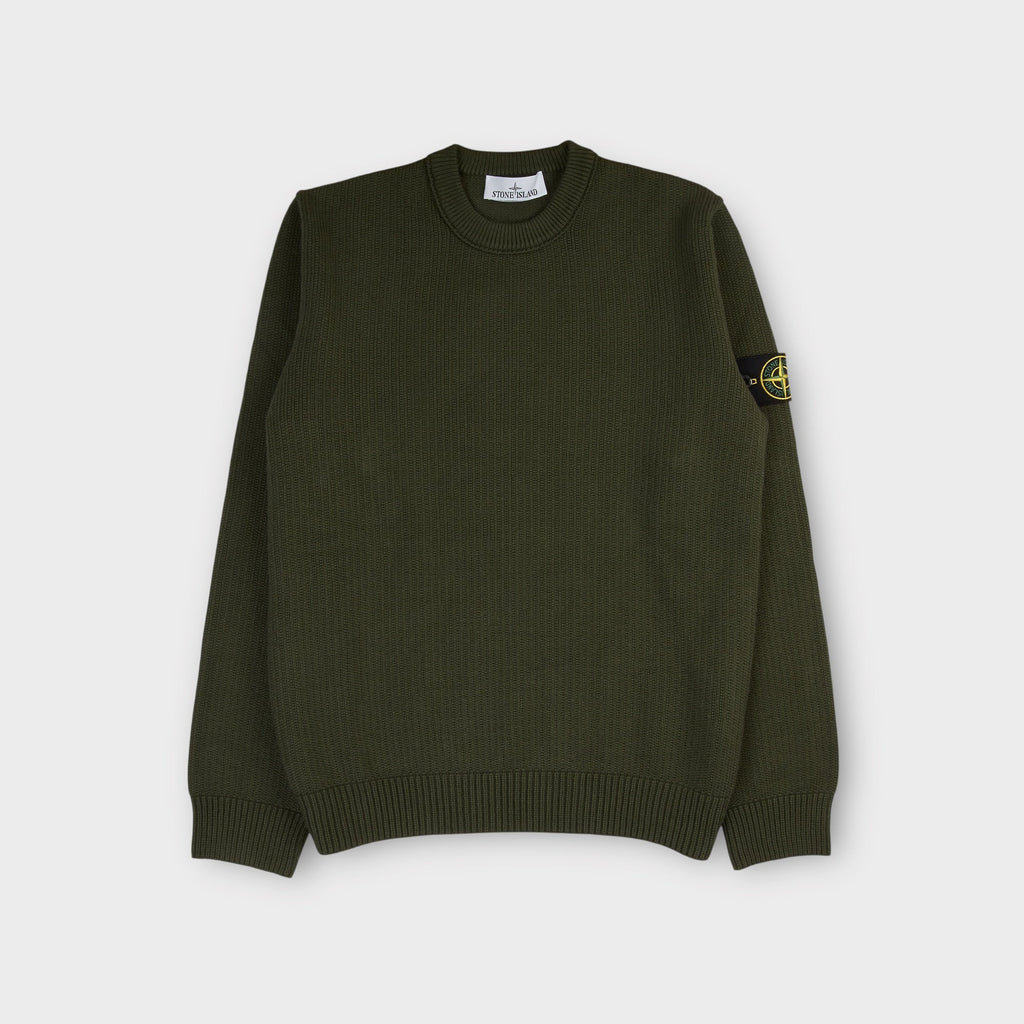 Stone Island Crewneck Jumper I Military Green