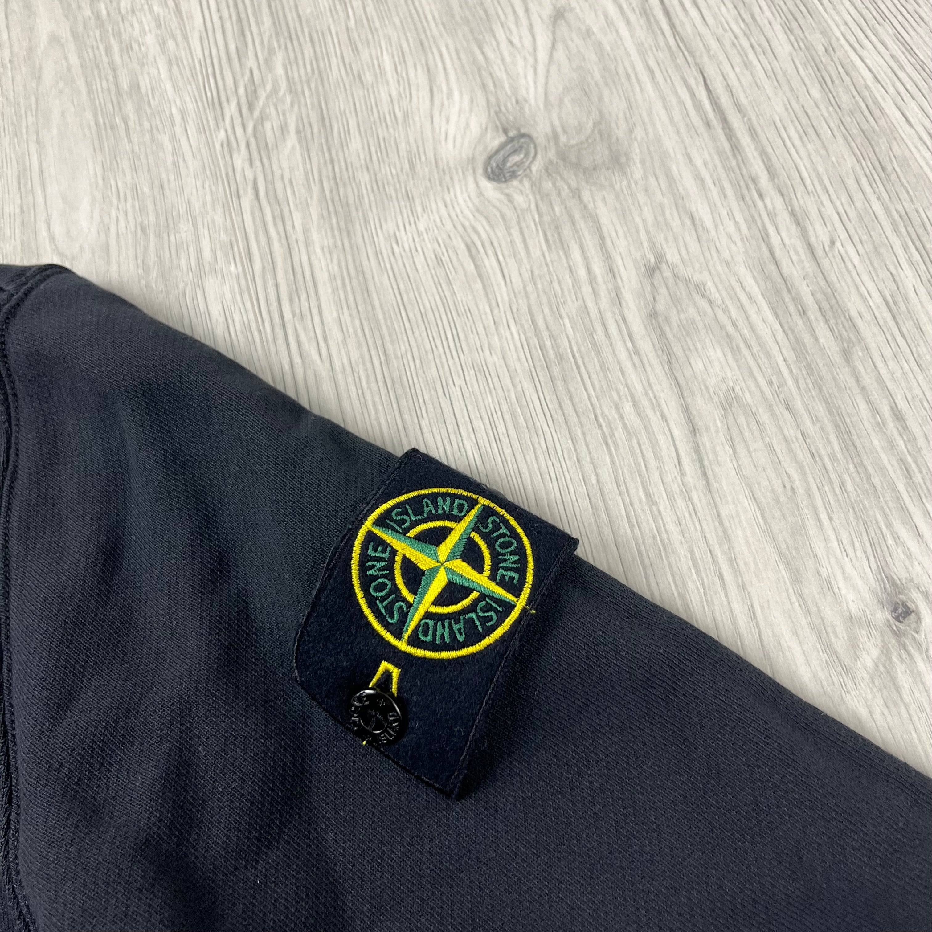 Stone Island Dyed Sweatshirt - Black -Usfansport