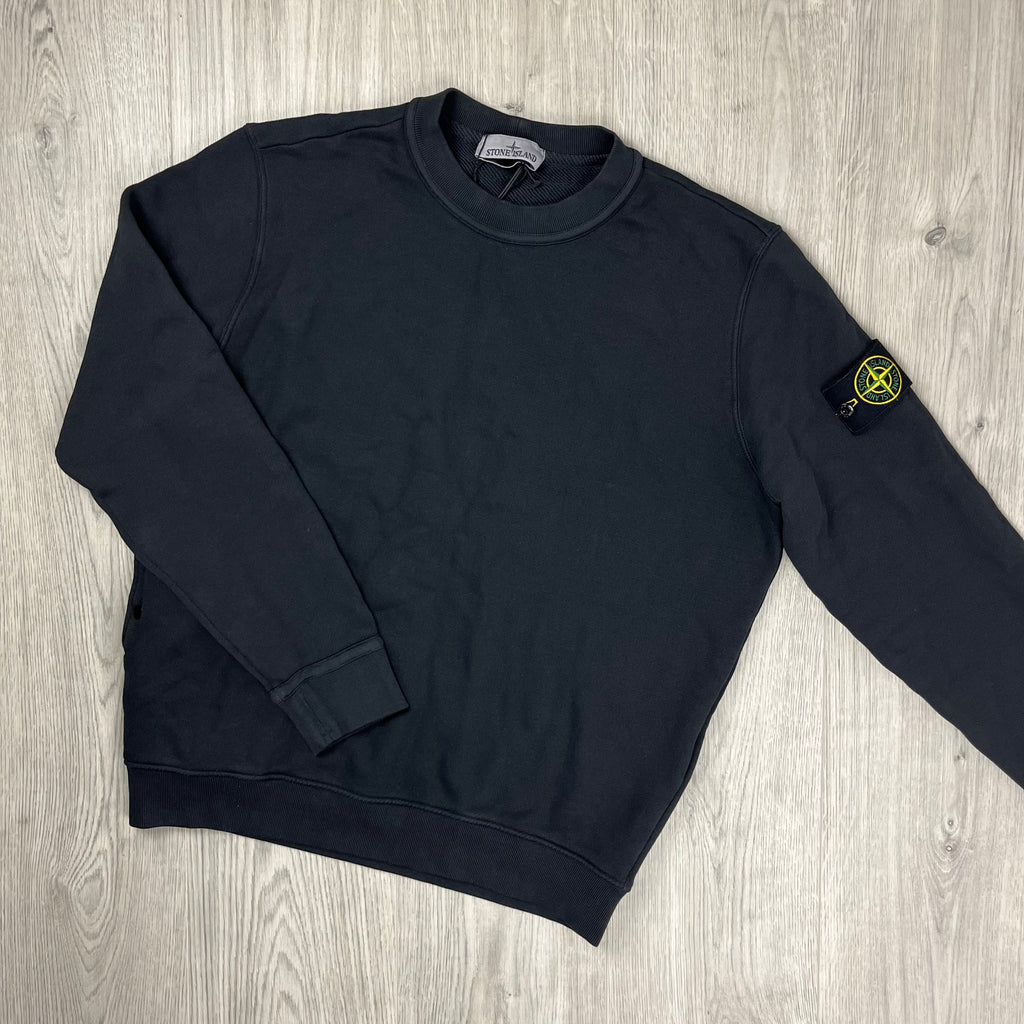 Stone Island Dyed Sweatshirt - Black -Usfansport