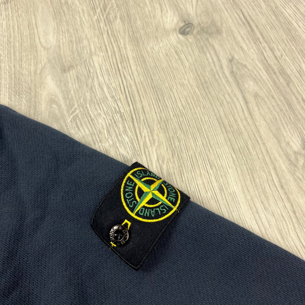 Stone Island Dyed Sweatshirt - Navy -Usfansport