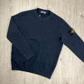 Stone Island Dyed Sweatshirt - Navy -Usfansport
