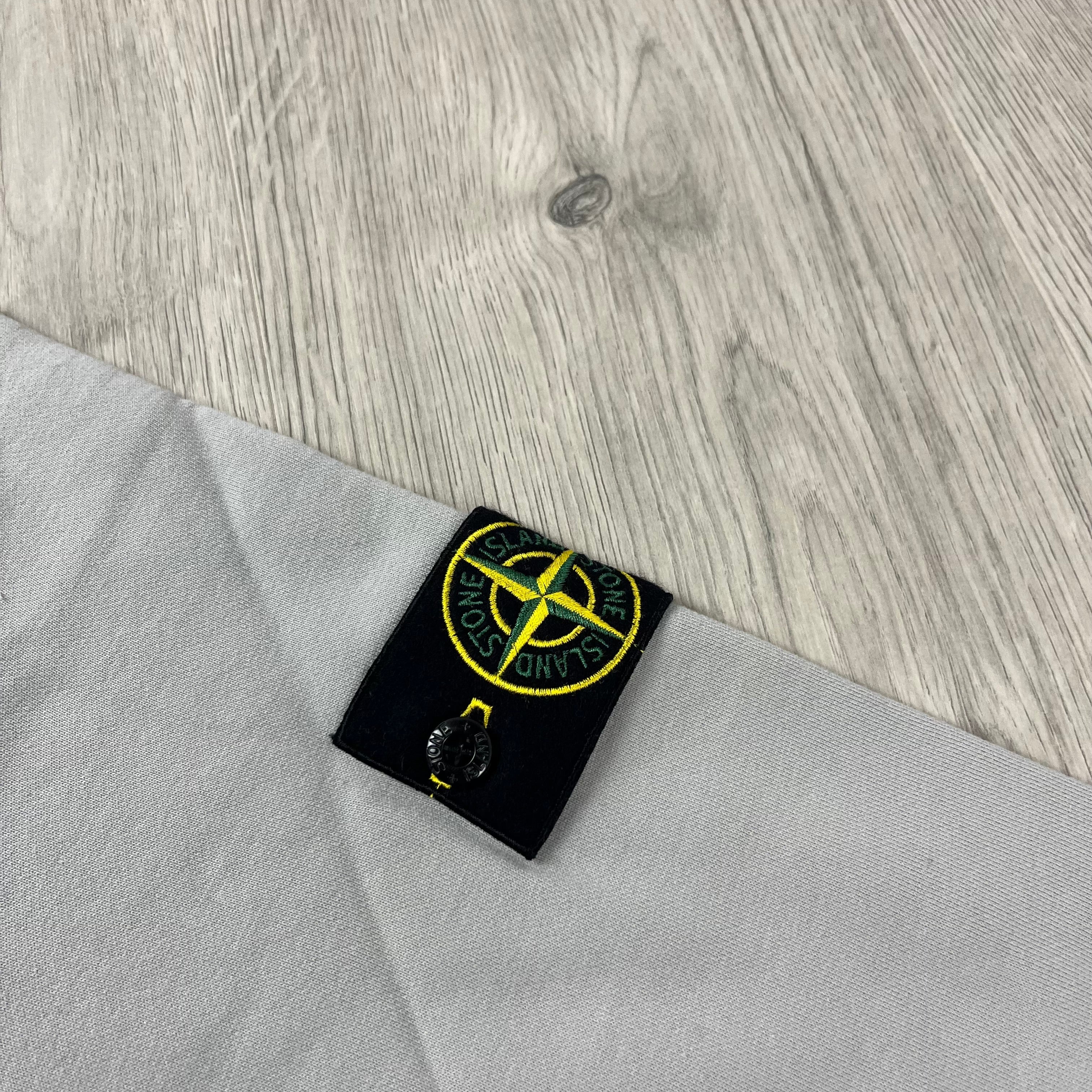 Stone Island Dyed Sweatshirt - Pearl Grey -Usfansport