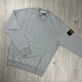 Stone Island Dyed Sweatshirt - Pearl Grey -Usfansport
