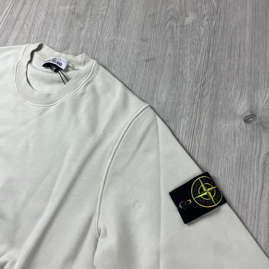 Stone Island Dyed Sweatshirt - Sand -Usfansport