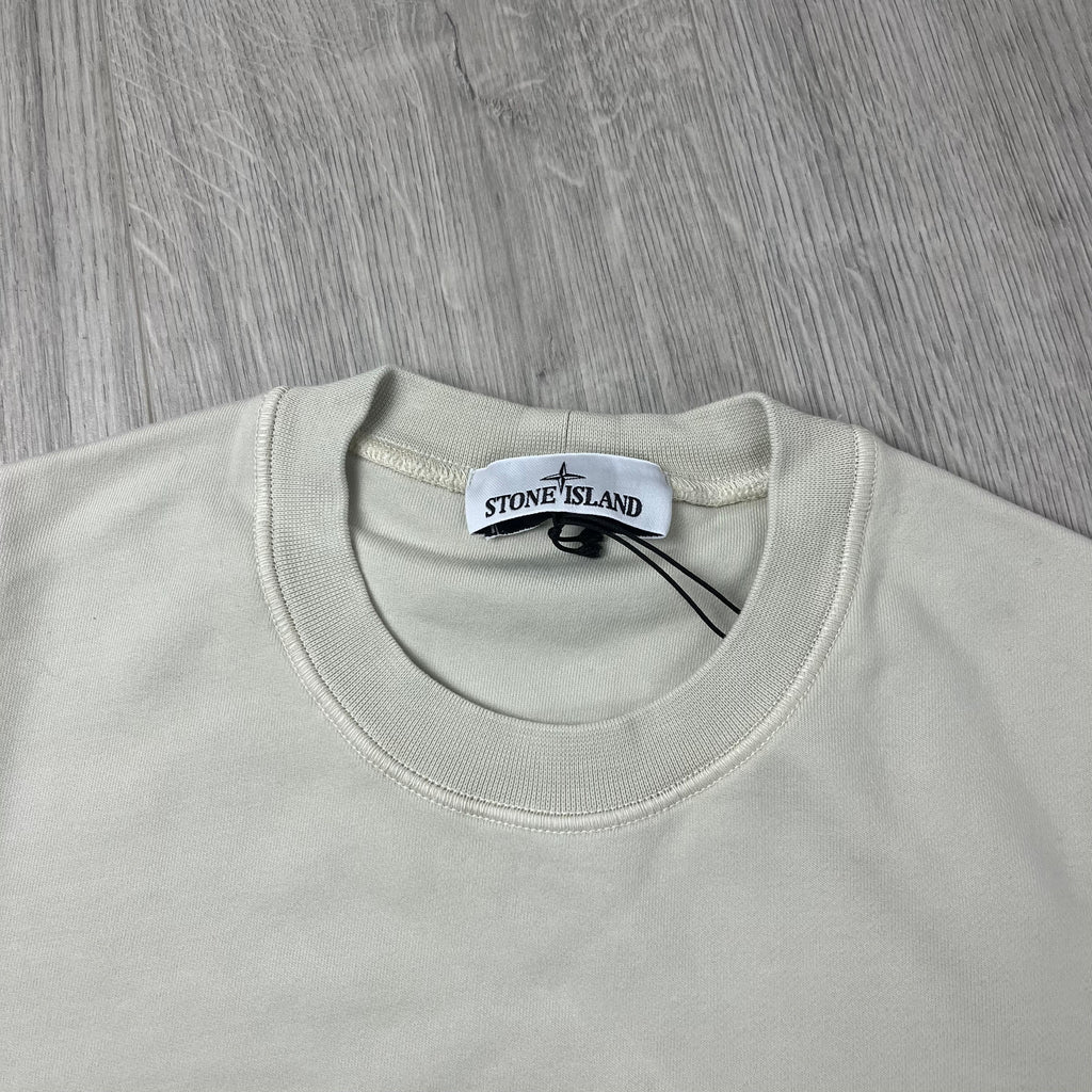 Stone Island Dyed Sweatshirt - Sand -Usfansport