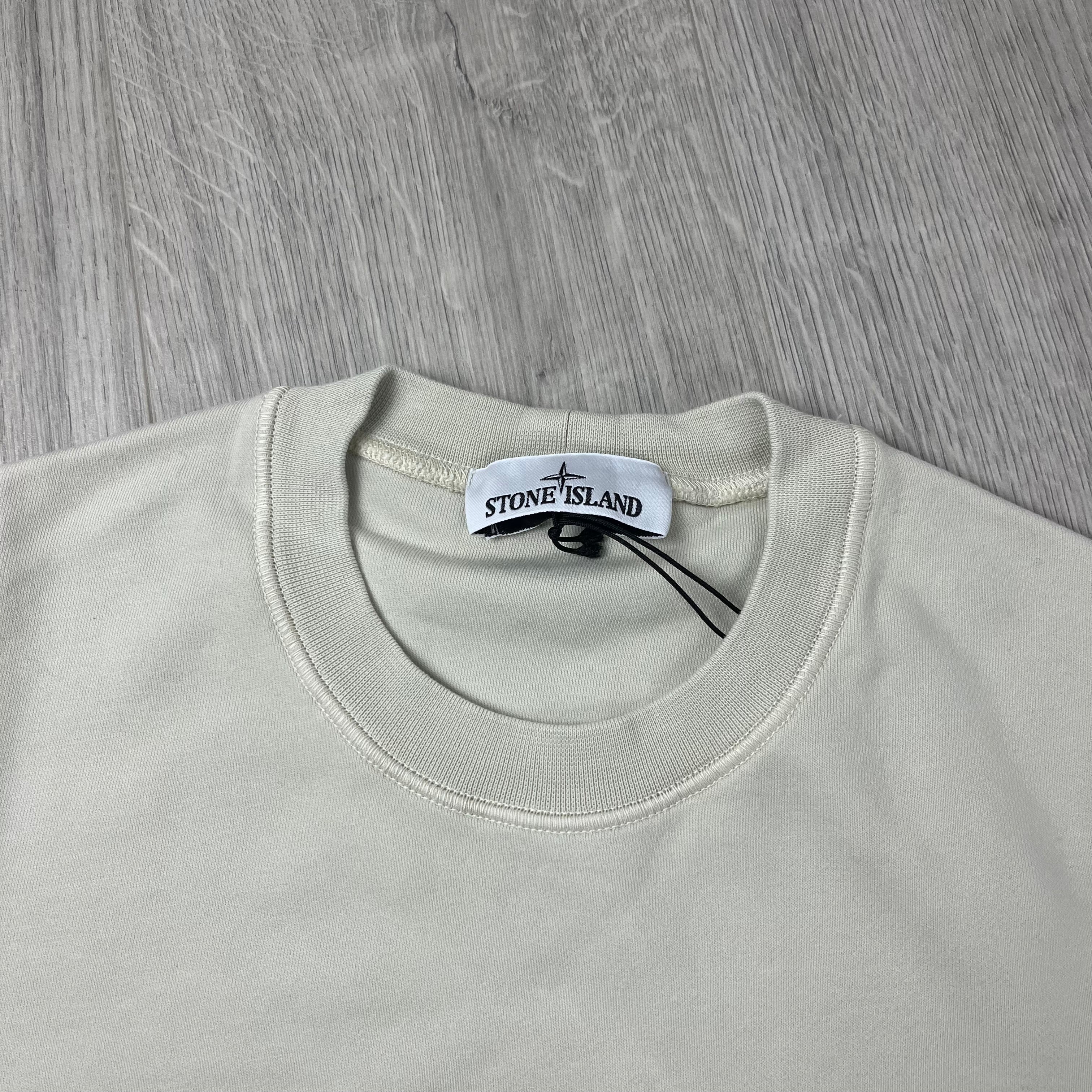 Stone Island Dyed Sweatshirt - Sand -Usfansport