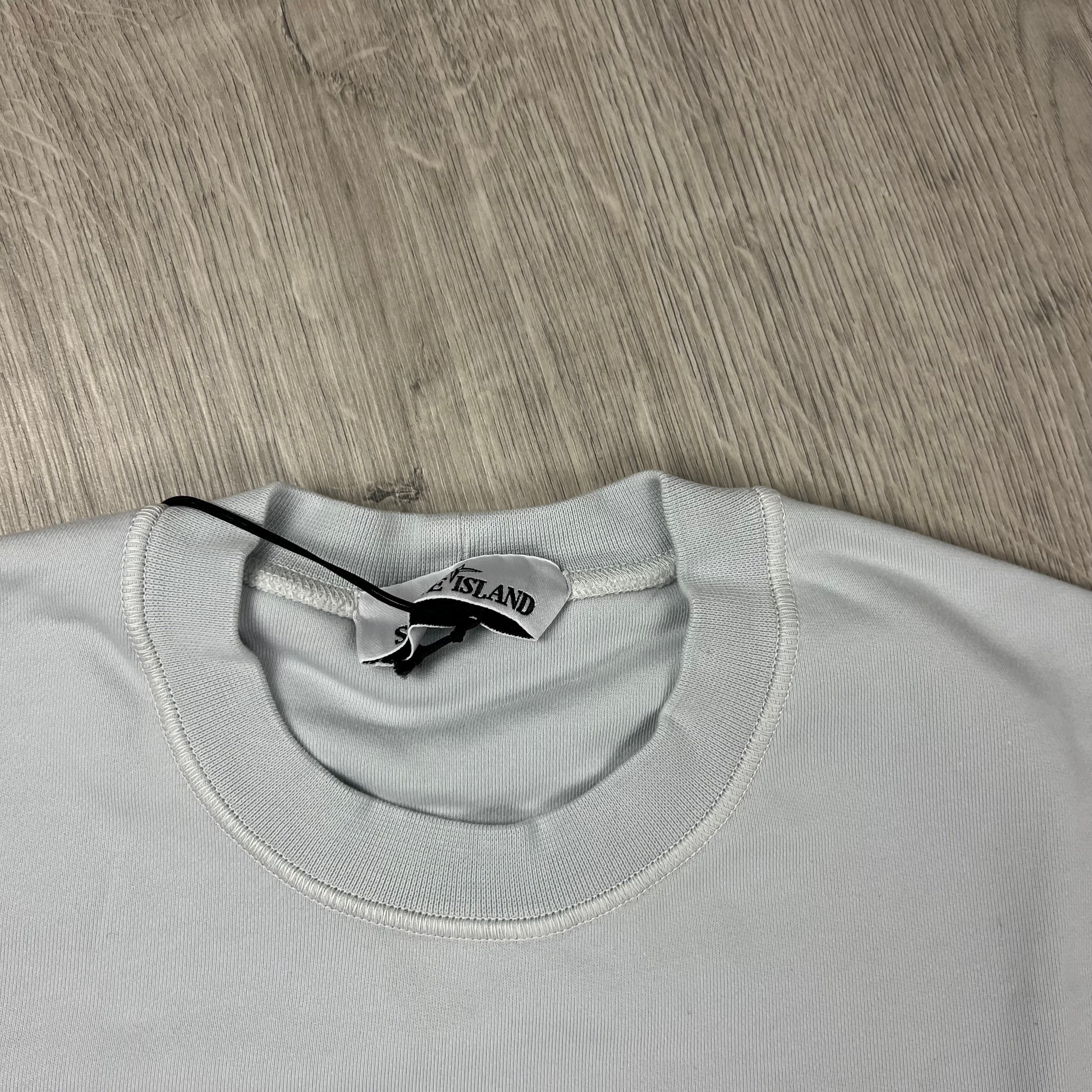 Stone Island Dyed Sweatshirt - Sky Blue -Usfansport