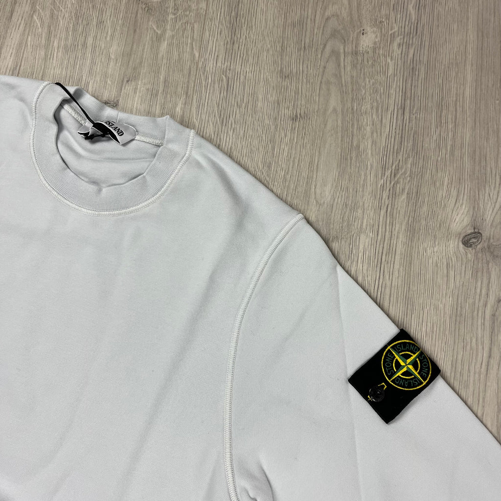 Stone Island Dyed Sweatshirt - Sky Blue -Usfansport