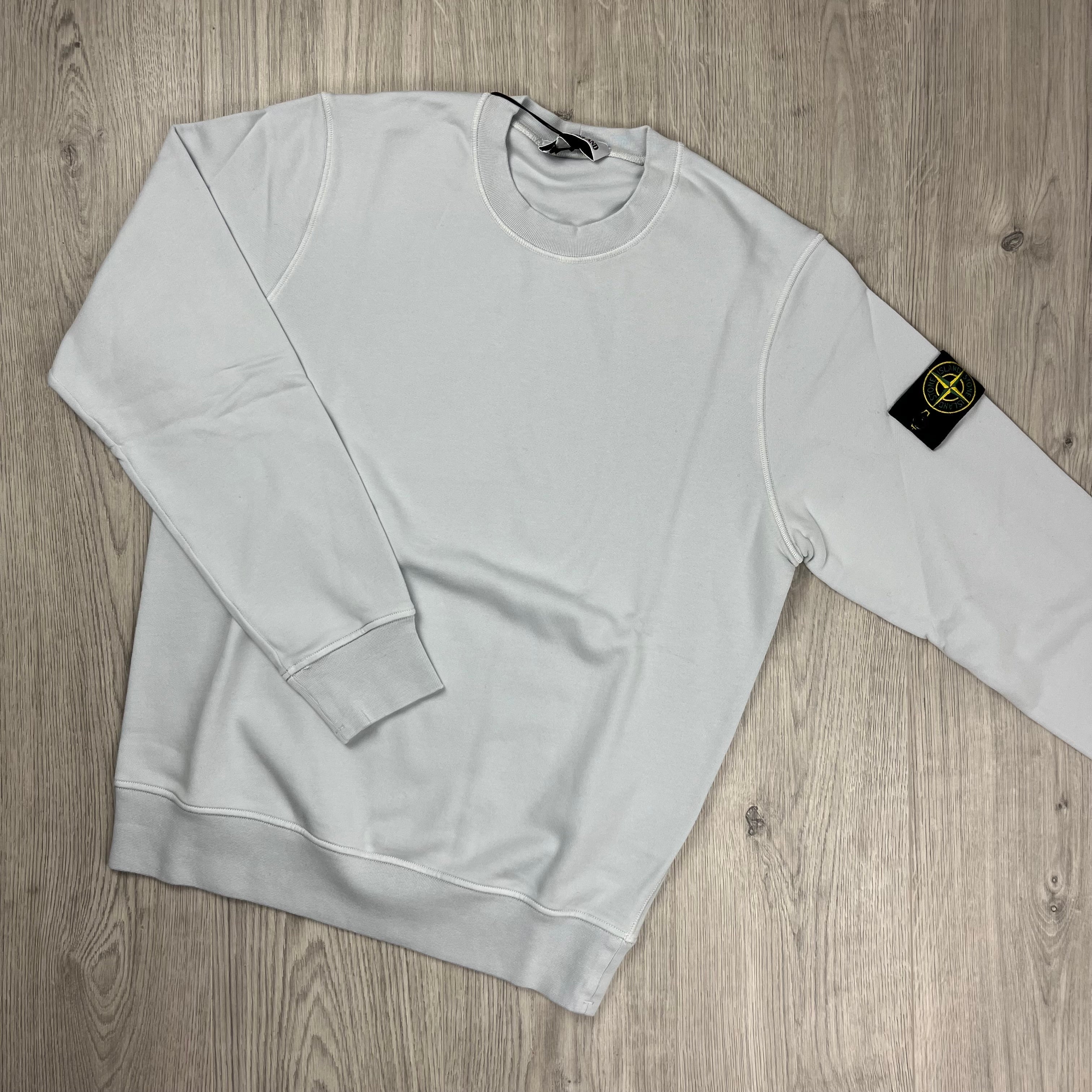 Stone Island Dyed Sweatshirt - Sky Blue -Usfansport