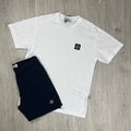 Stone Island Holiday Set - White/Navy -Usfansport