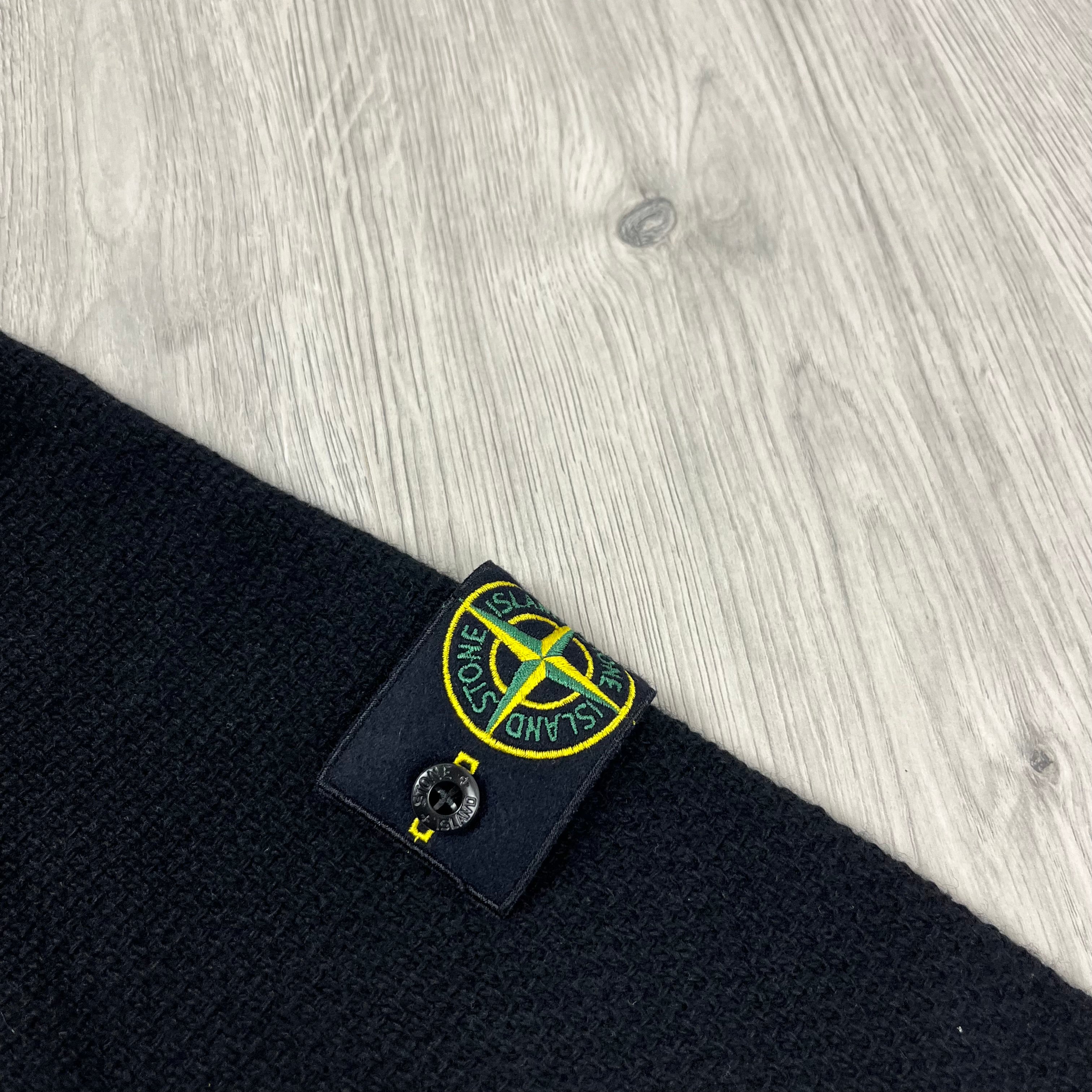 Stone Island Knit Sweatshirt - Black -Usfansport