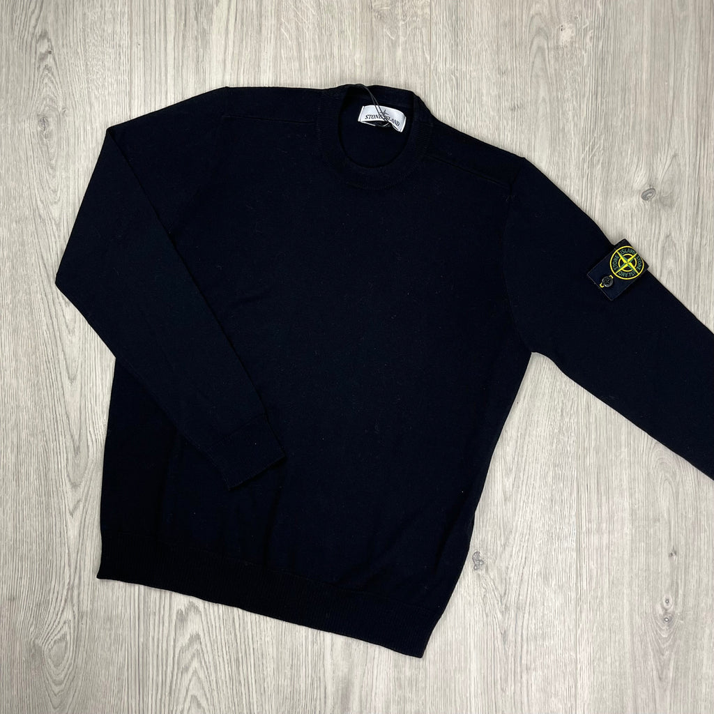 Stone Island Knit Sweatshirt - Black -Usfansport