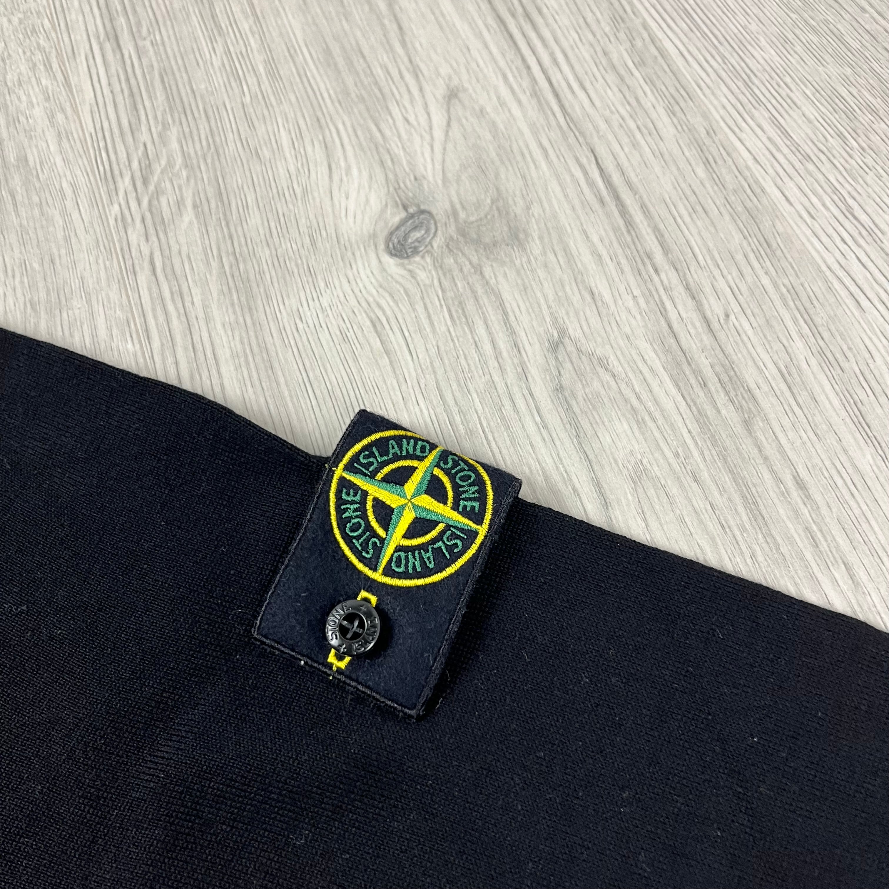 Stone Island Knit Sweatshirt - Black -Usfansport