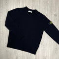 Stone Island Knit Sweatshirt - Black -Usfansport