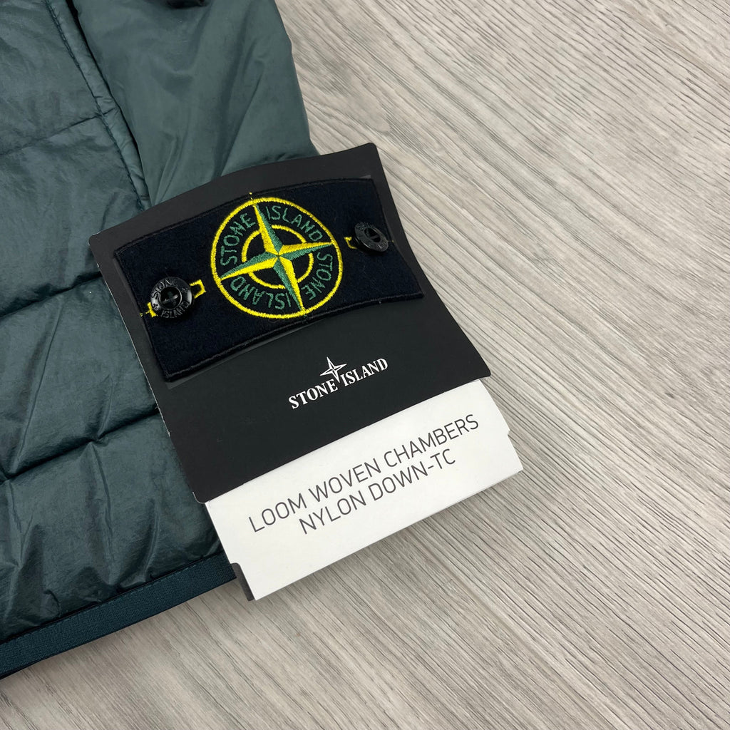 Stone Island Padded Gilet - Bottle Green -Usfansport