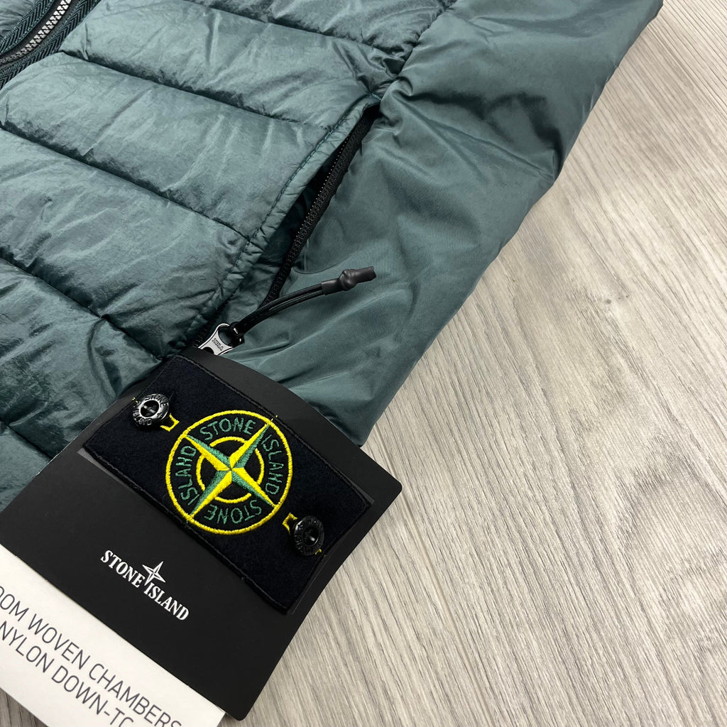 Stone Island Padded Gilet - Bottle Green -Usfansport
