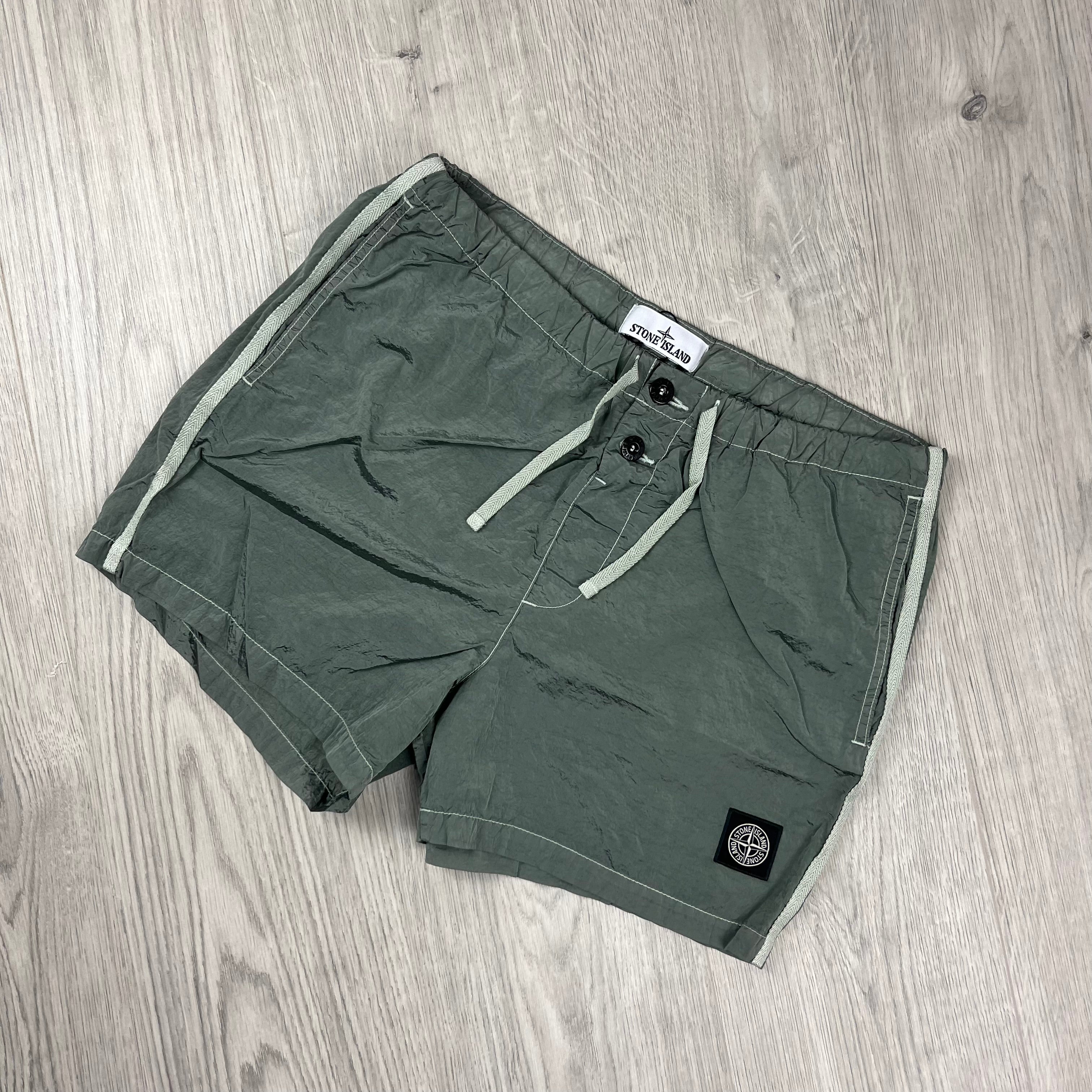 Stone Island Swim Shorts - Sage -Usfansport