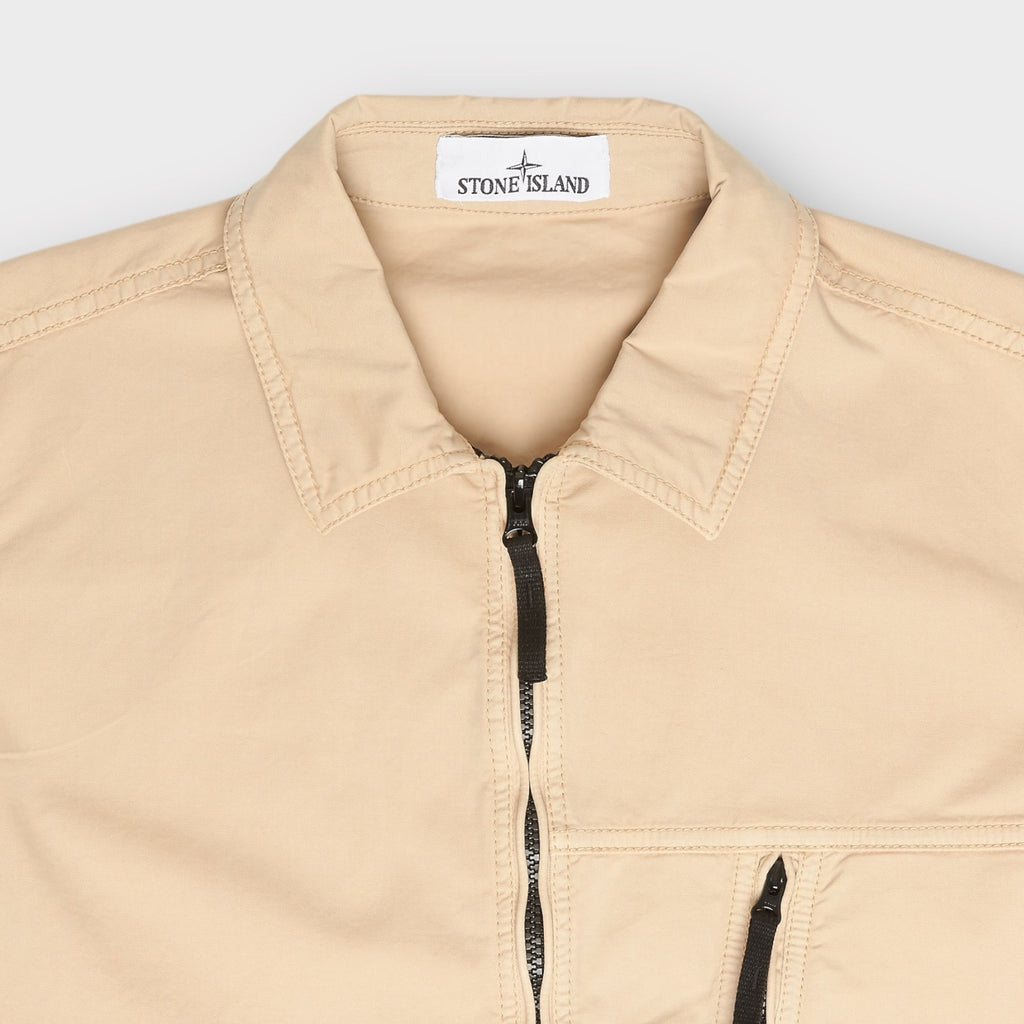 Stone Island Cotton Overshirt I Sand