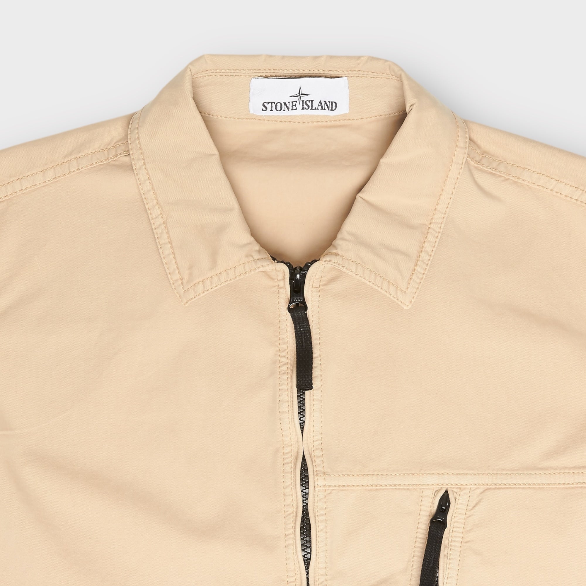 Stone Island Cotton Overshirt I Sand