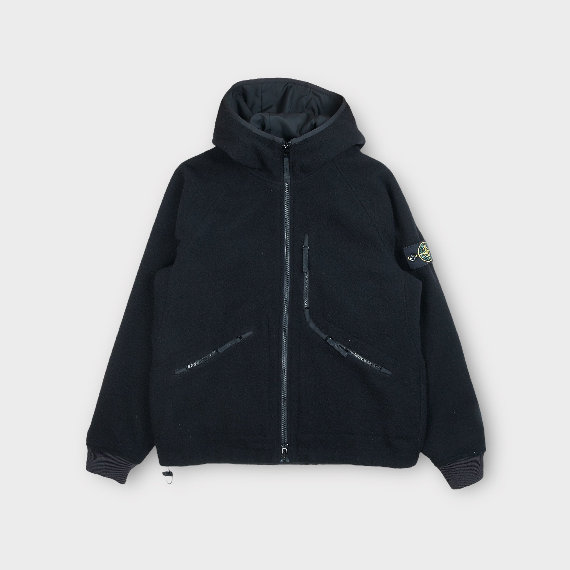 Stone Island Panno Ratinato Jakke I SORT