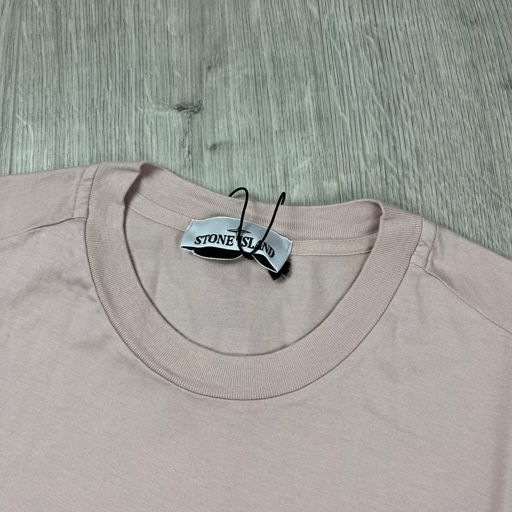 Stone Island Patch T-Shirt - Rose -Usfansport