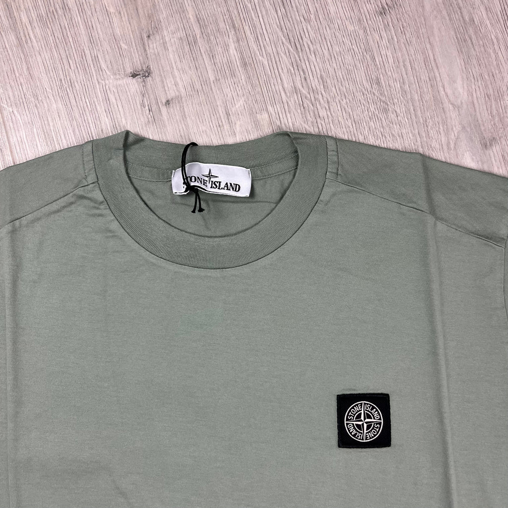 Stone Island Patch T-Shirt - Sage -Usfansport