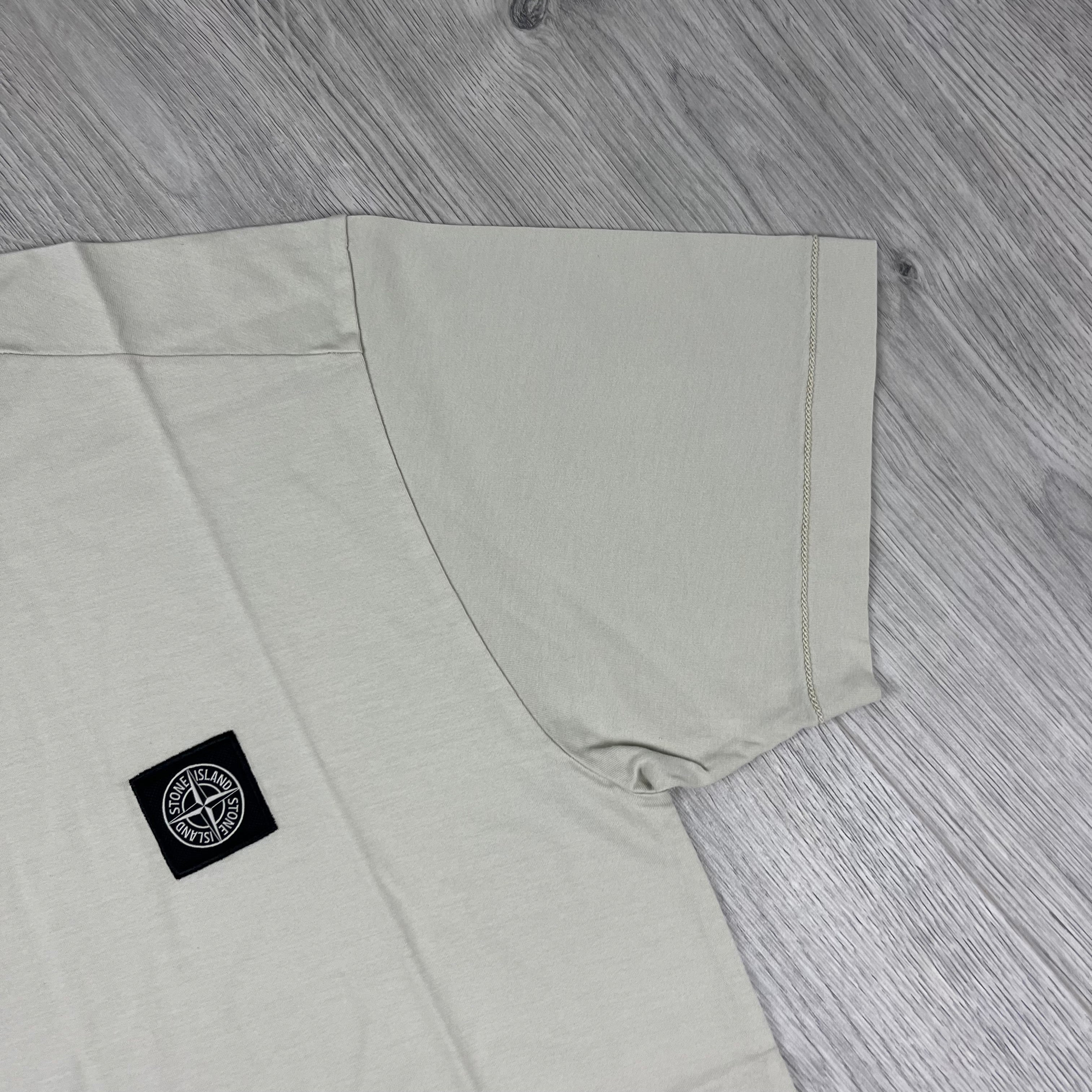 Stone Island Patch T-Shirt - Sand -Usfansport
