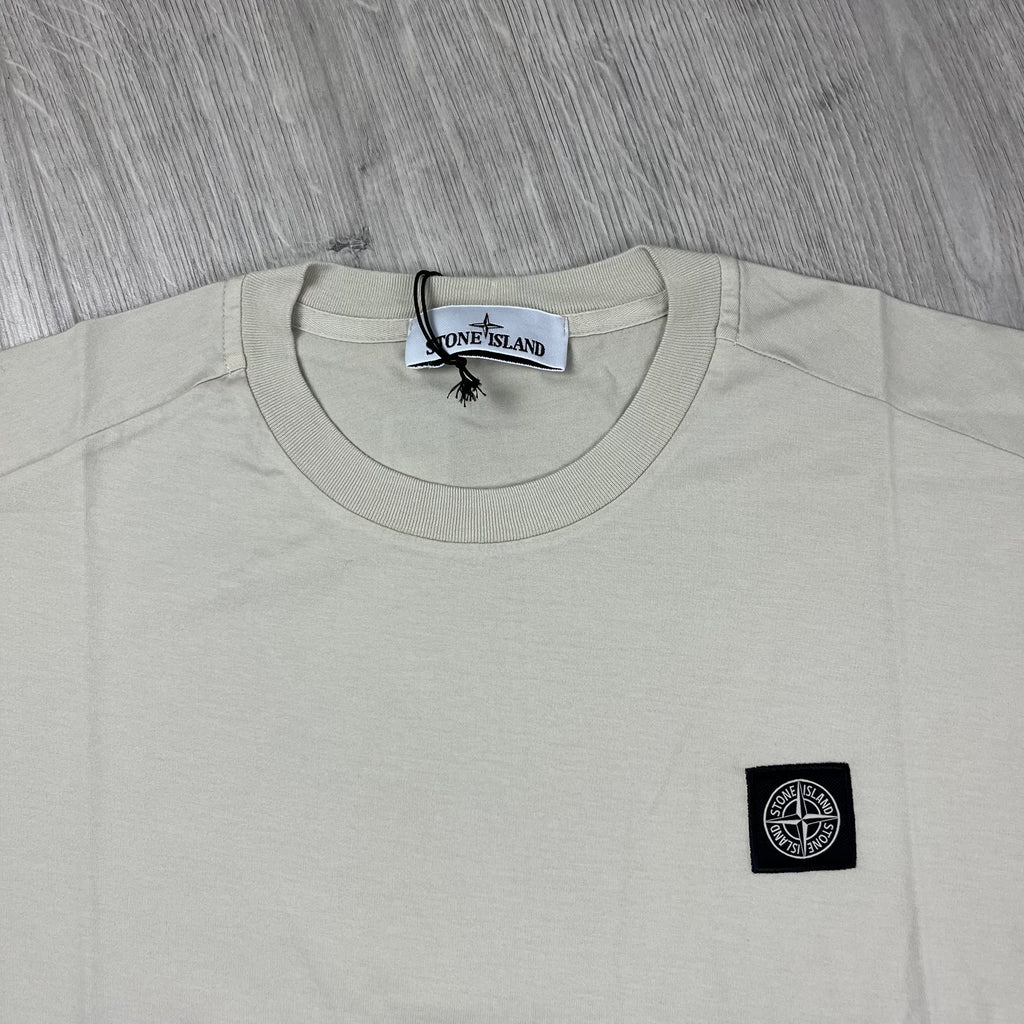 Stone Island Patch T-Shirt - Sand -Usfansport