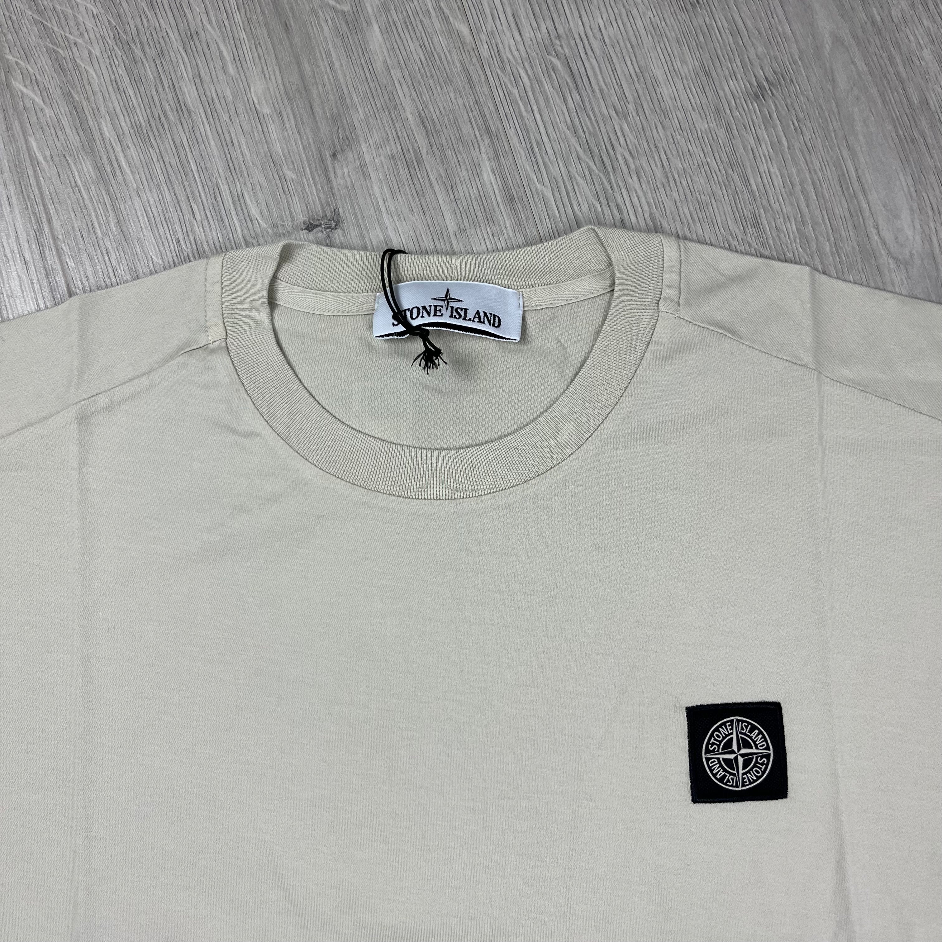 Stone Island Patch T-Shirt - Sand -Usfansport