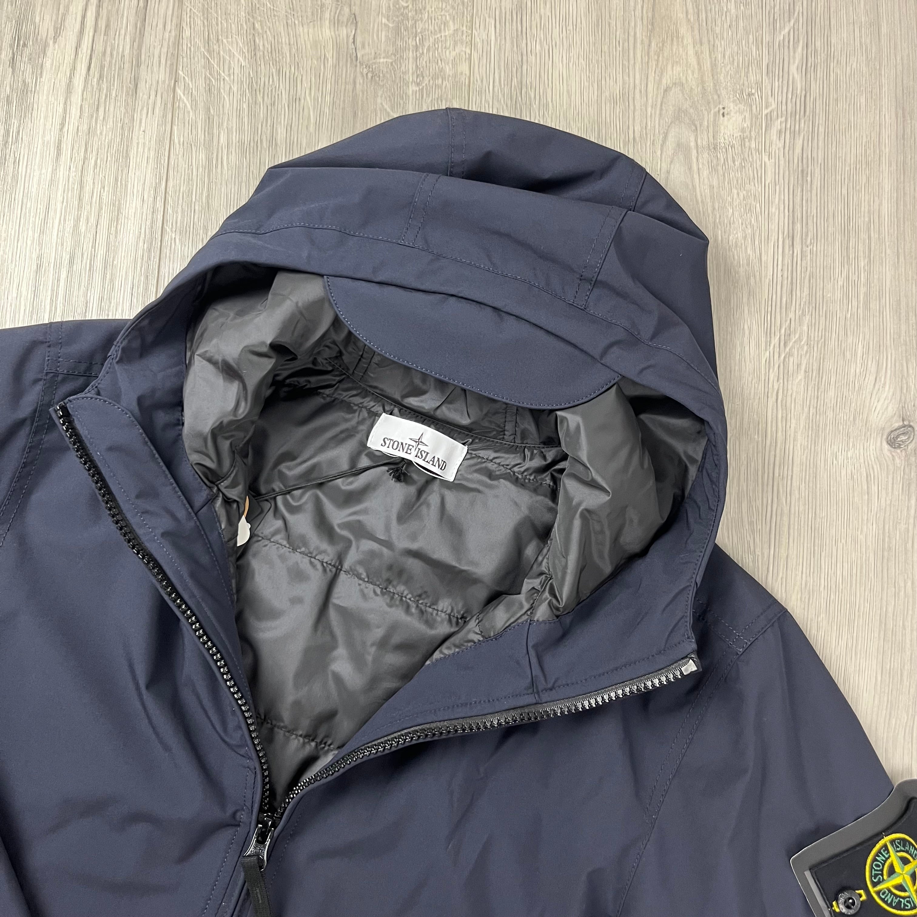 Stone Island PrimaLoft Jacket - Navy -Usfansport