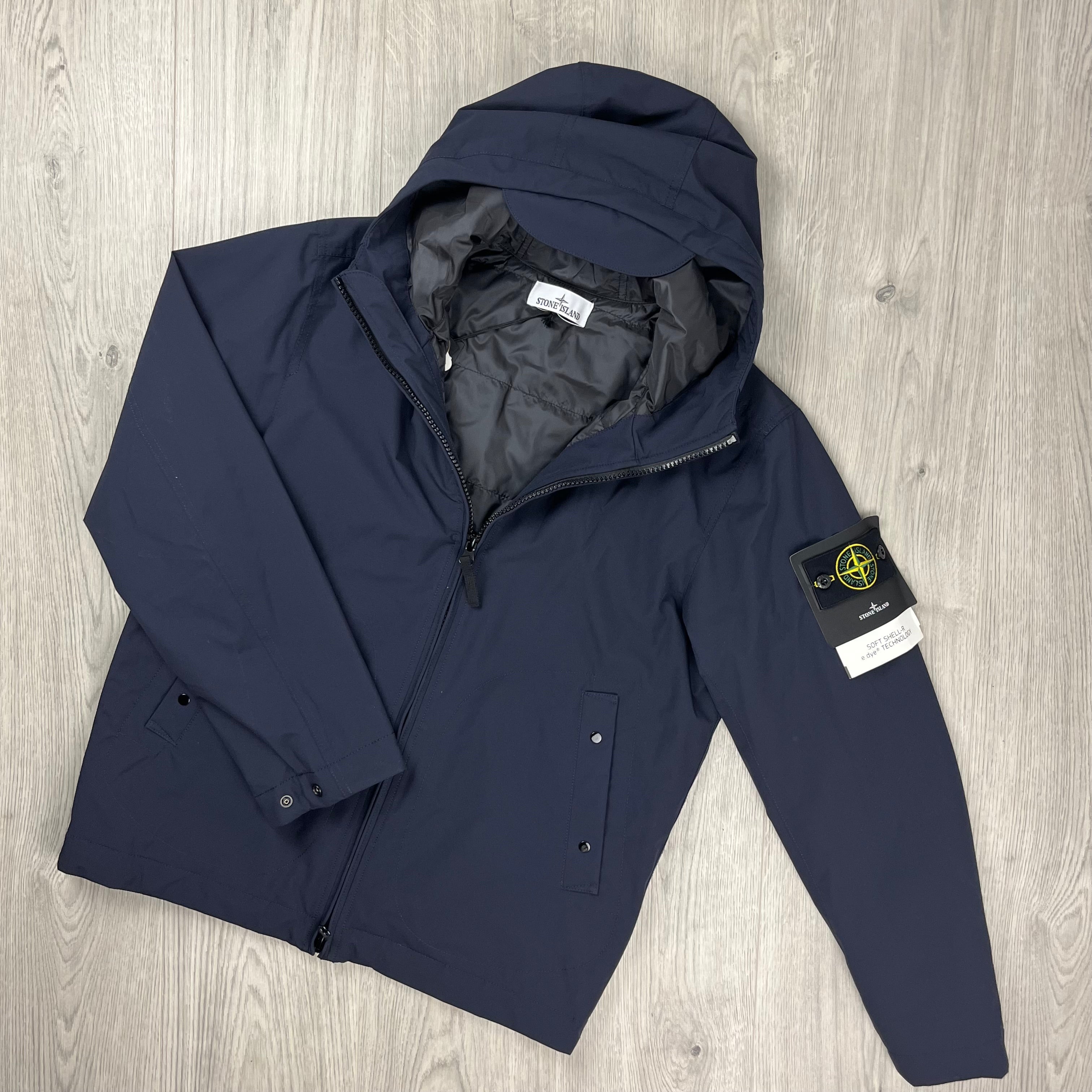 Stone Island PrimaLoft Jacket - Navy -Usfansport