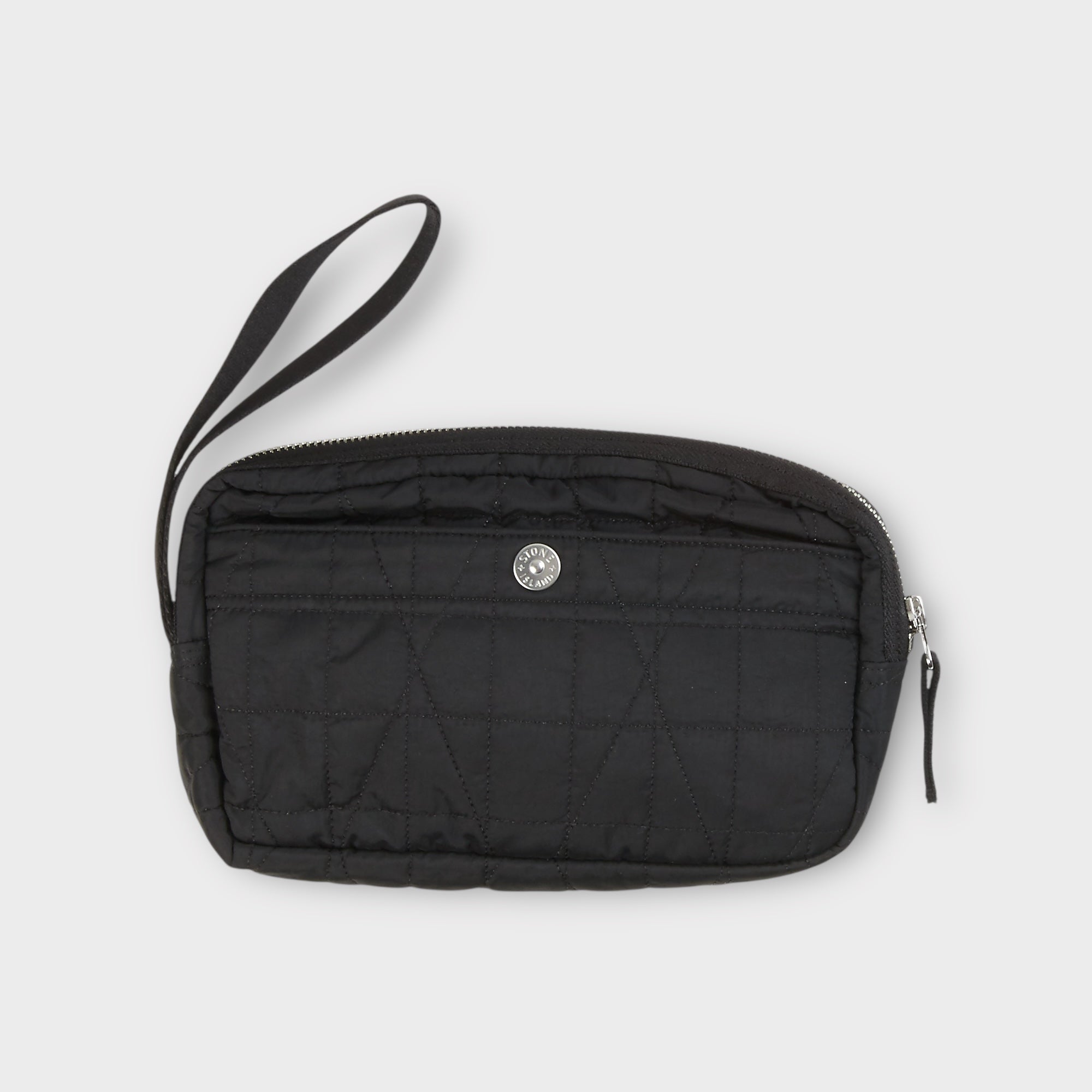 Stone Island Quilted Nylon Metal Econyl Wrist Pouch I Sort