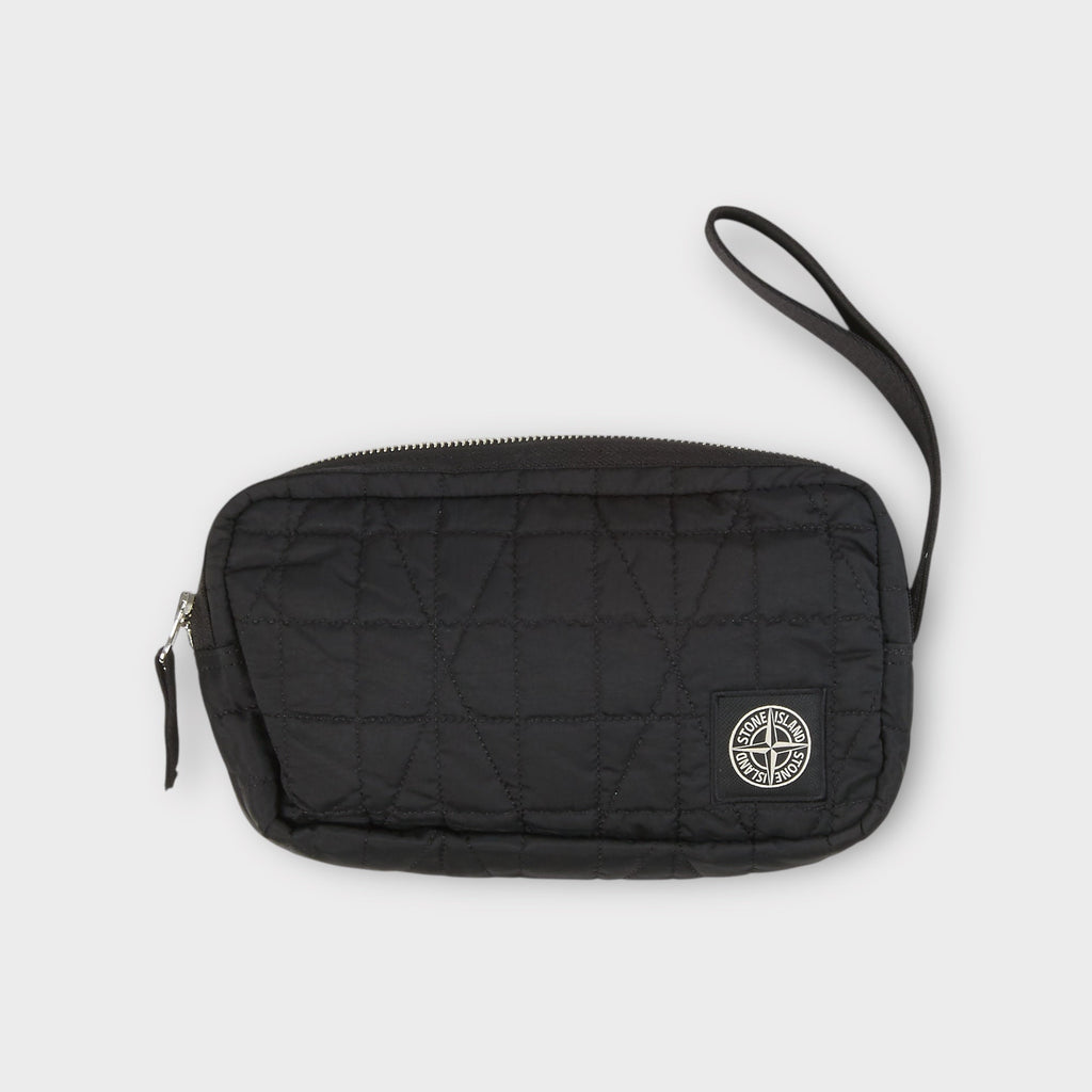 Stone Island Quilted Nylon Metal Econyl Wrist Pouch I Sort