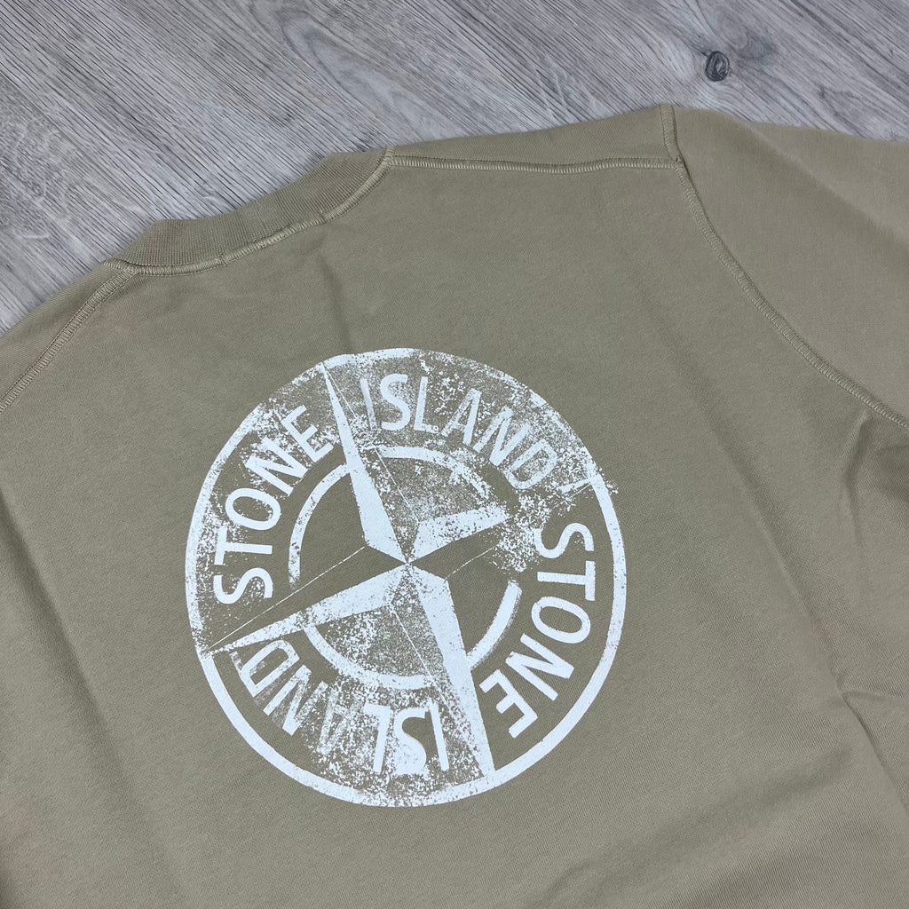 Stone Island Reflective Sweatshirt - Desert -Usfansport
