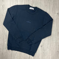 Stone Island Reflective Sweatshirt - Navy -Usfansport