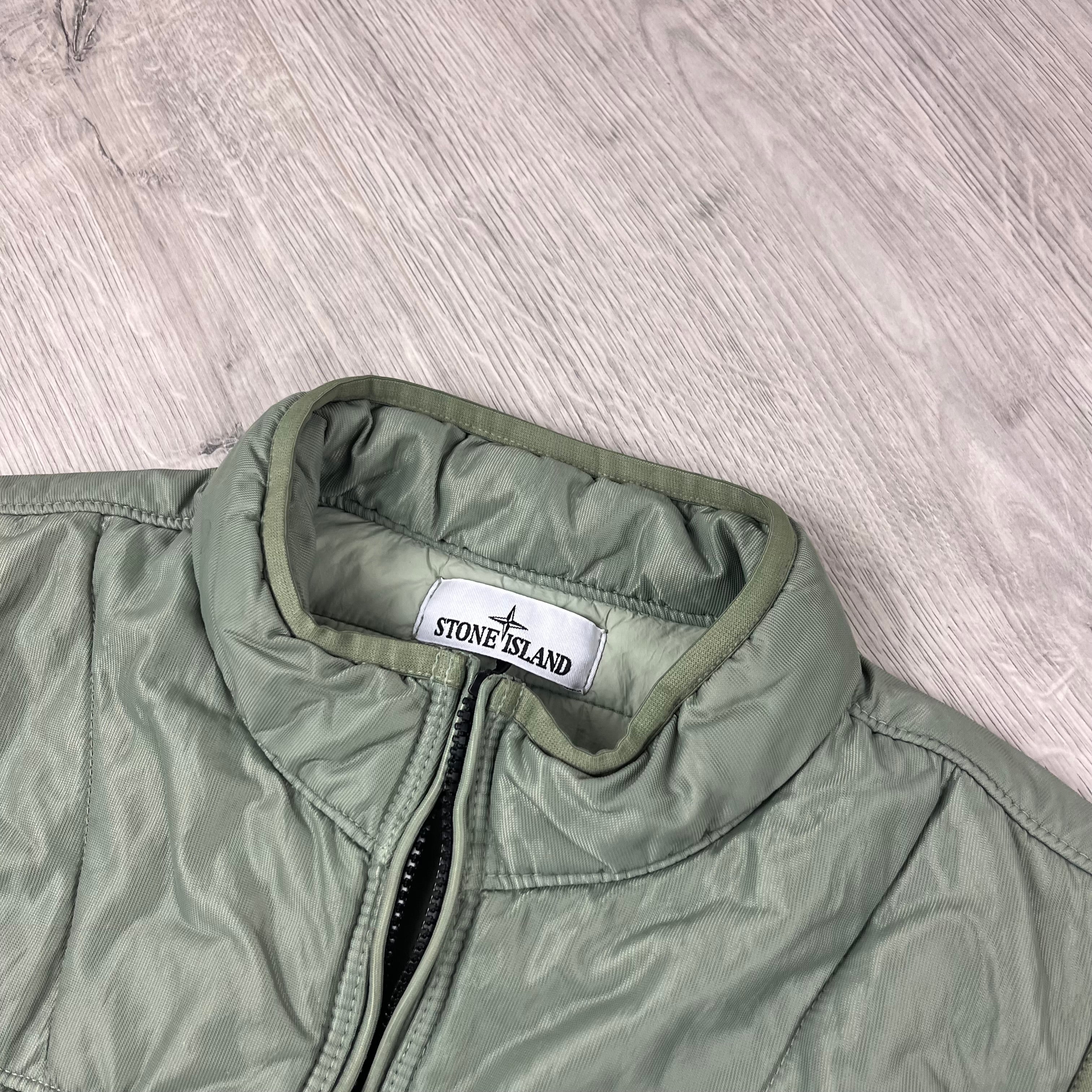 Stone Island Nylon Gilet - Sage -Usfansport