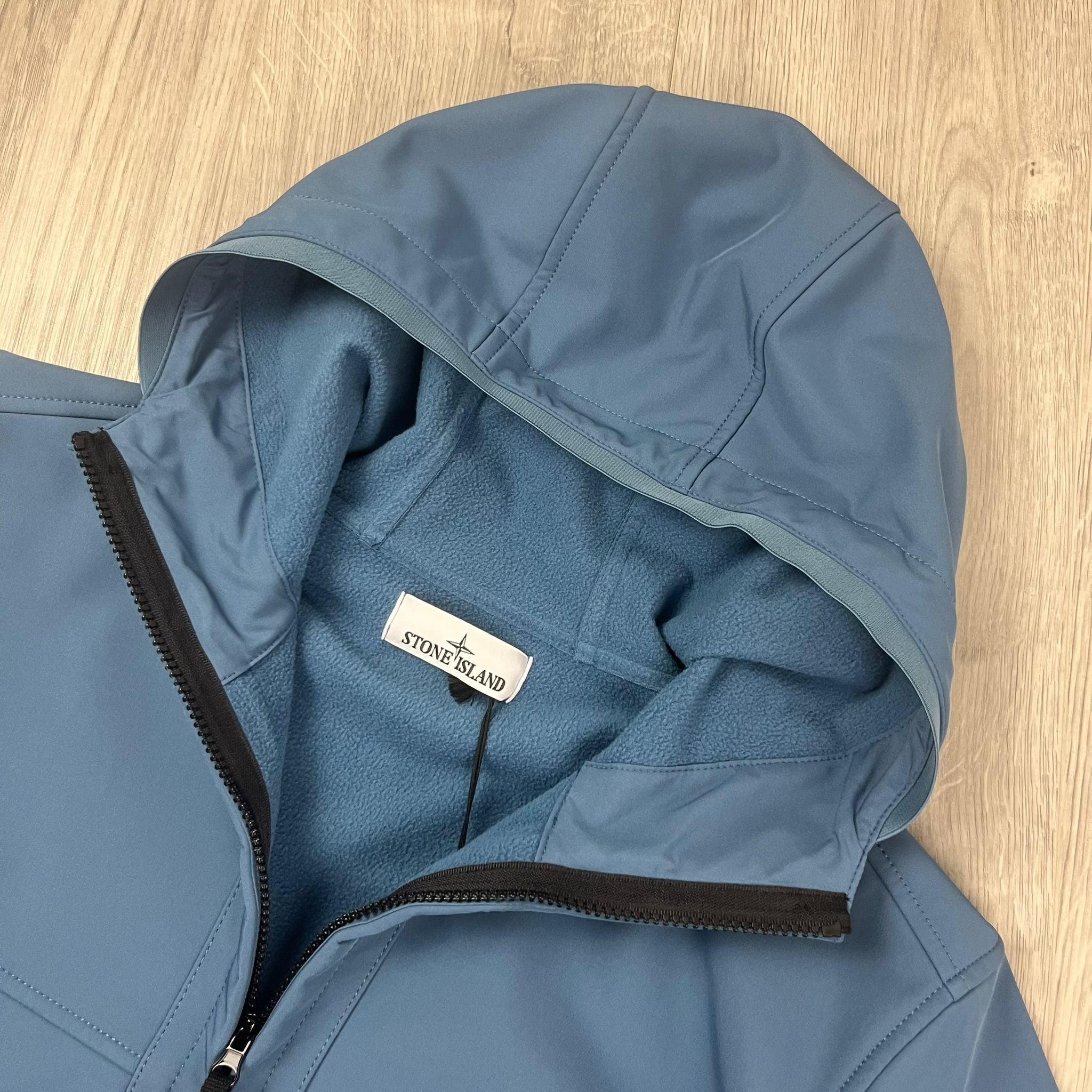 Stone Island Shell Jacket - Avio Blue -Usfansport