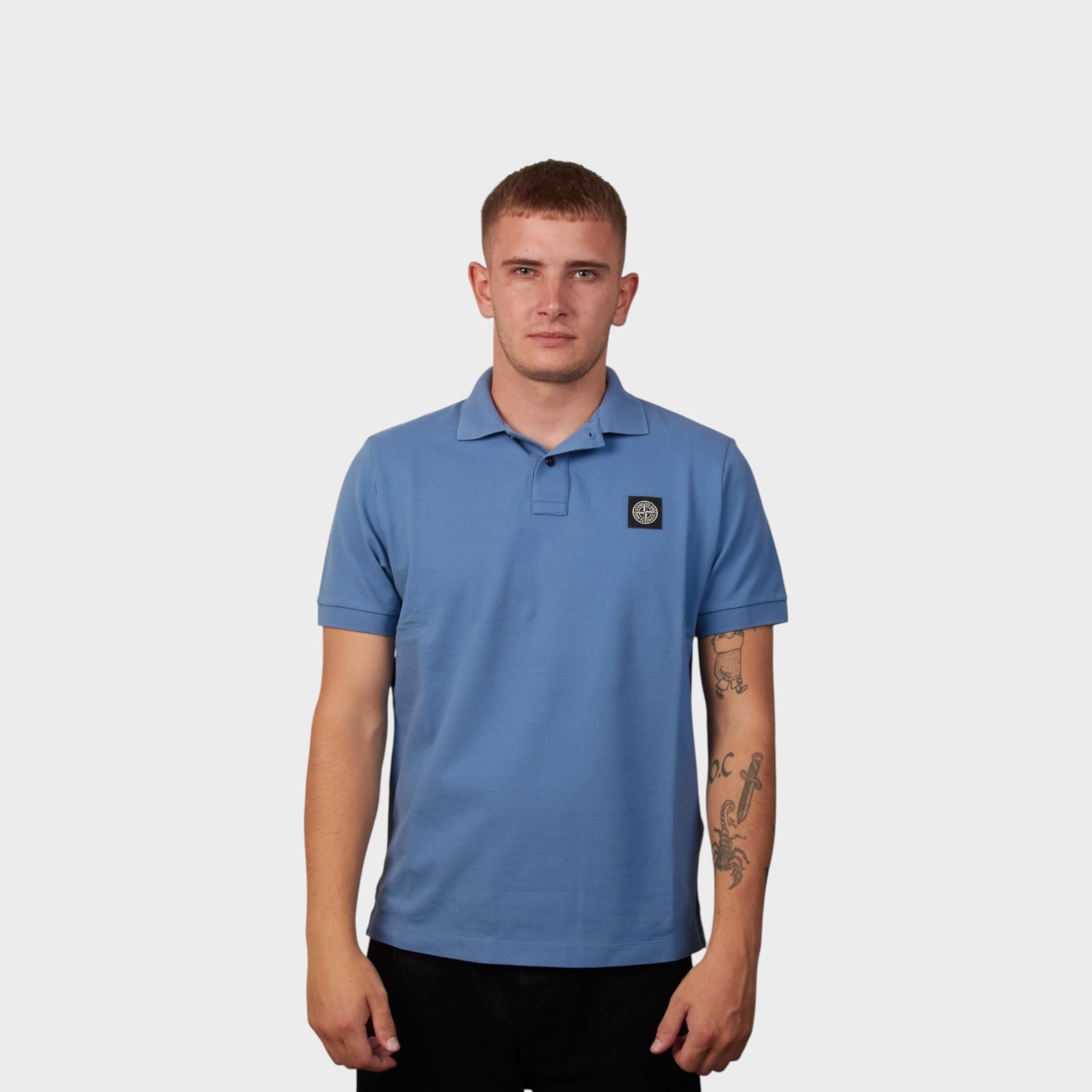 Stone Island SS Polo I Blå