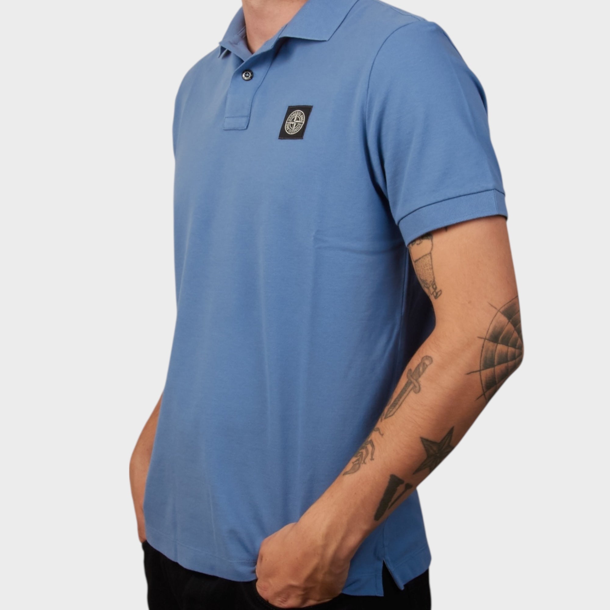 Stone Island SS Polo I Blå