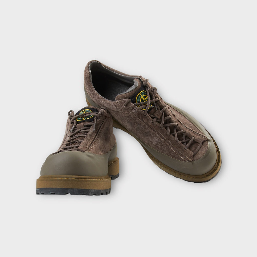 Stone Island Suede Sneakers I Military Green