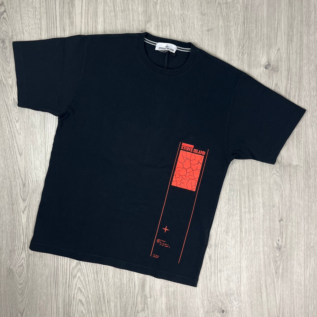 Stone Island Spine T-Shirt - Black -Usfansport