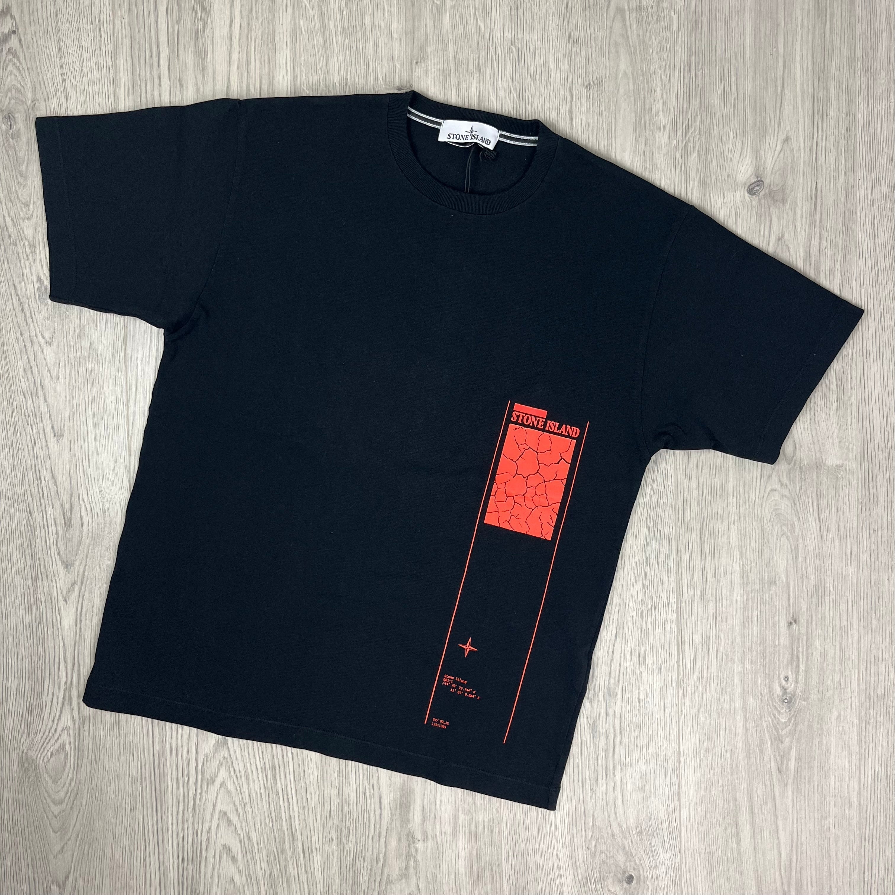 Stone Island Spine T-Shirt - Black -Usfansport