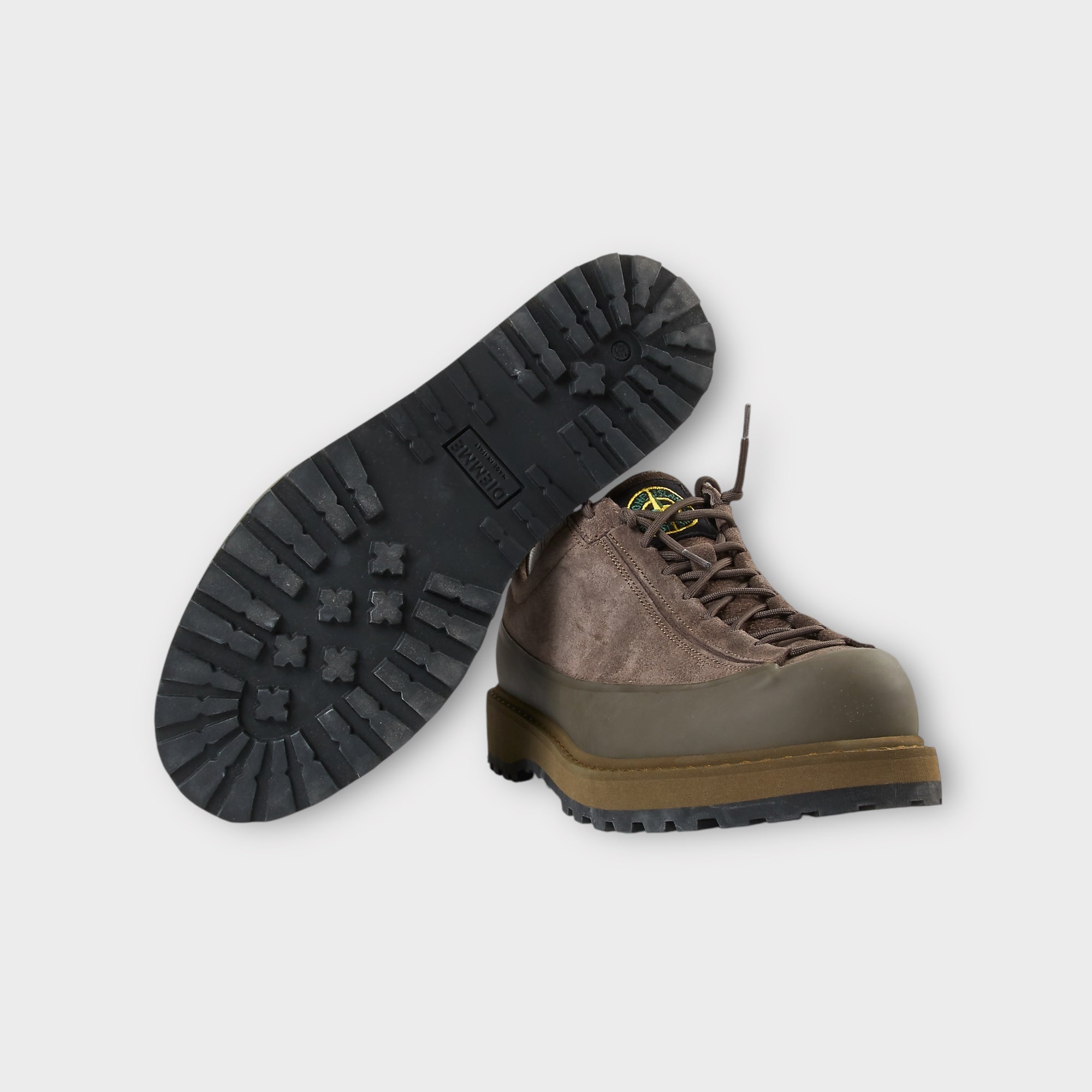 Stone Island Suede Sneakers I Military Green