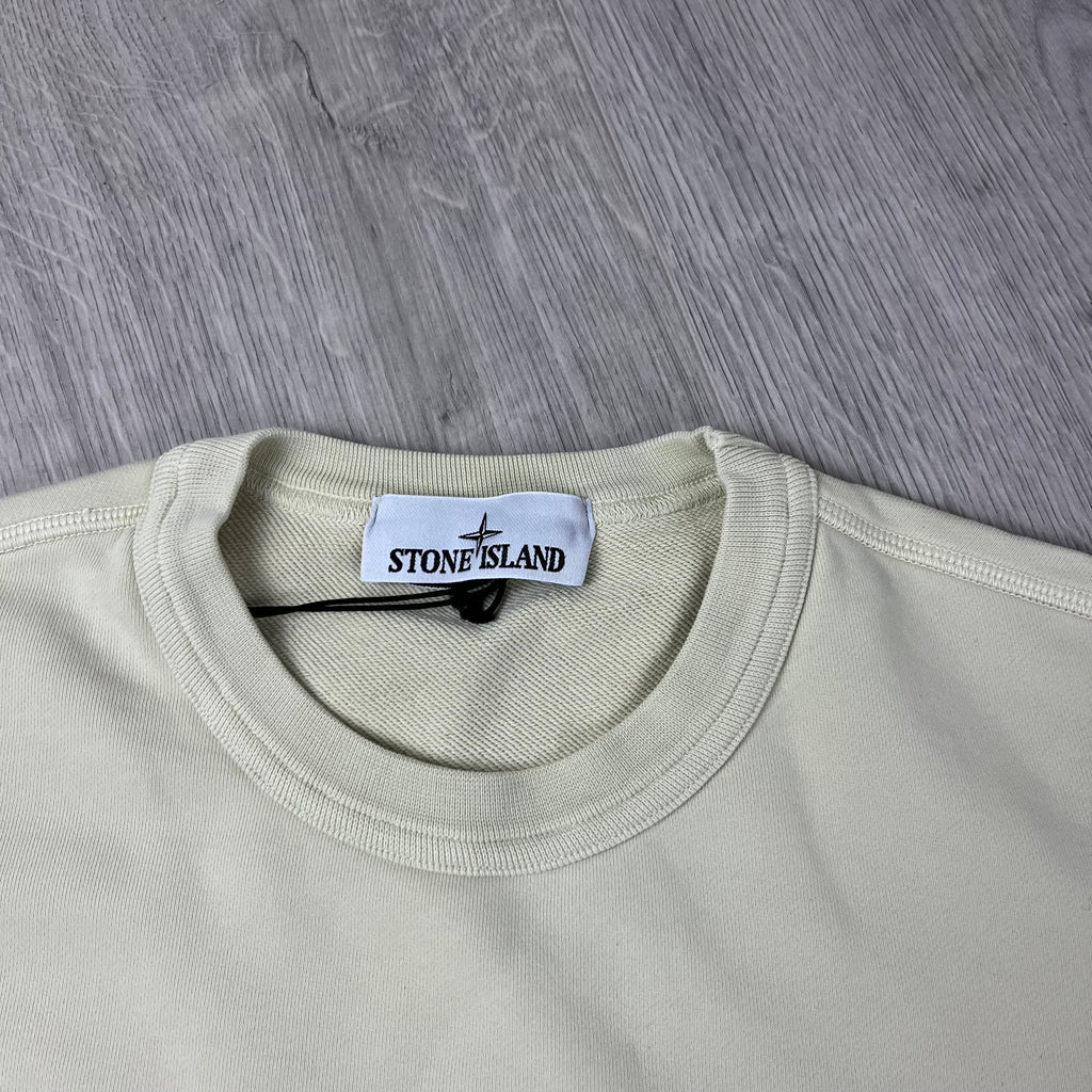 Stone Island Dyed Sweatshirt - Oat -Usfansport