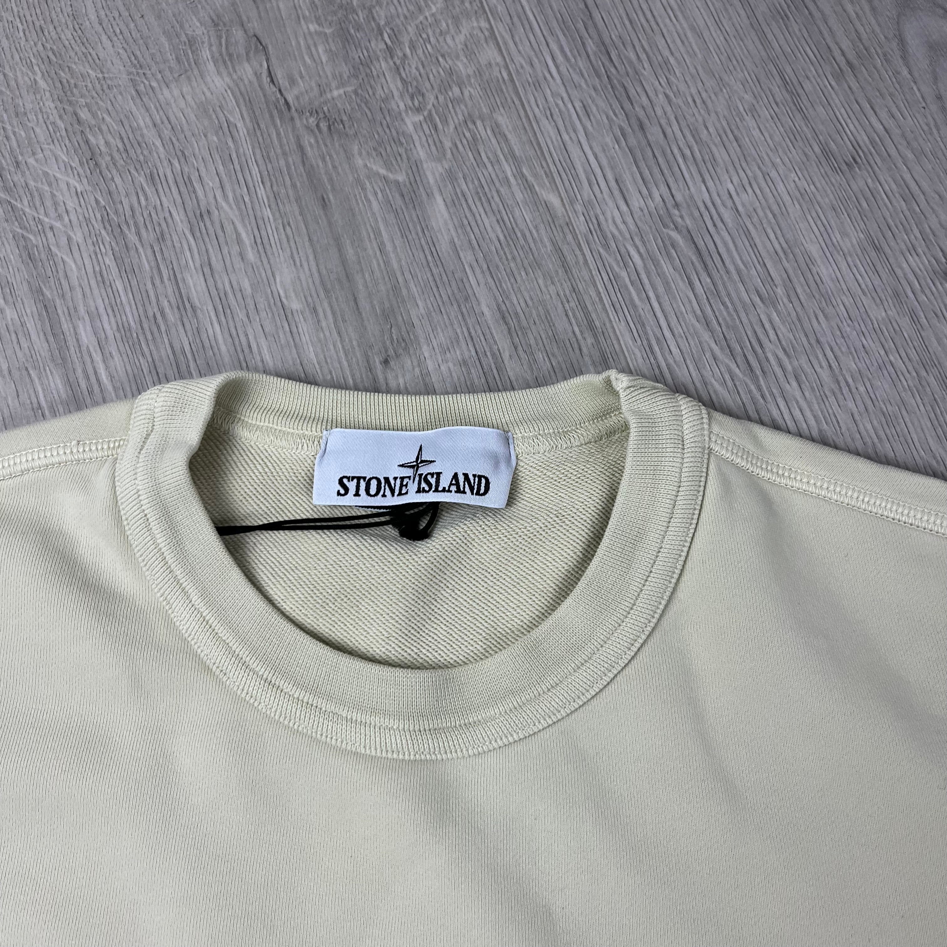 Stone Island Dyed Sweatshirt - Oat -Usfansport