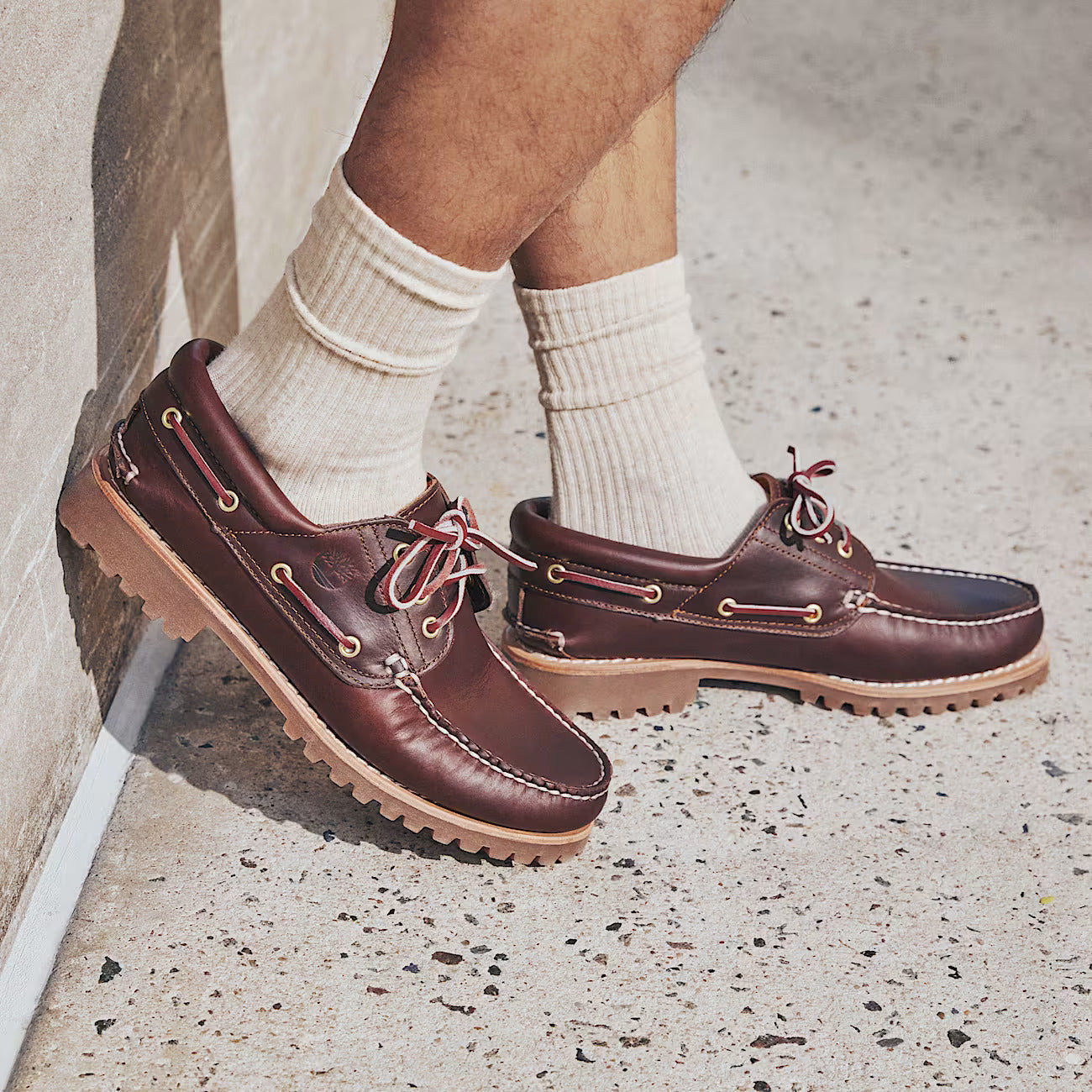 Timberland 3-Eye Lug Sejlersko I Brun