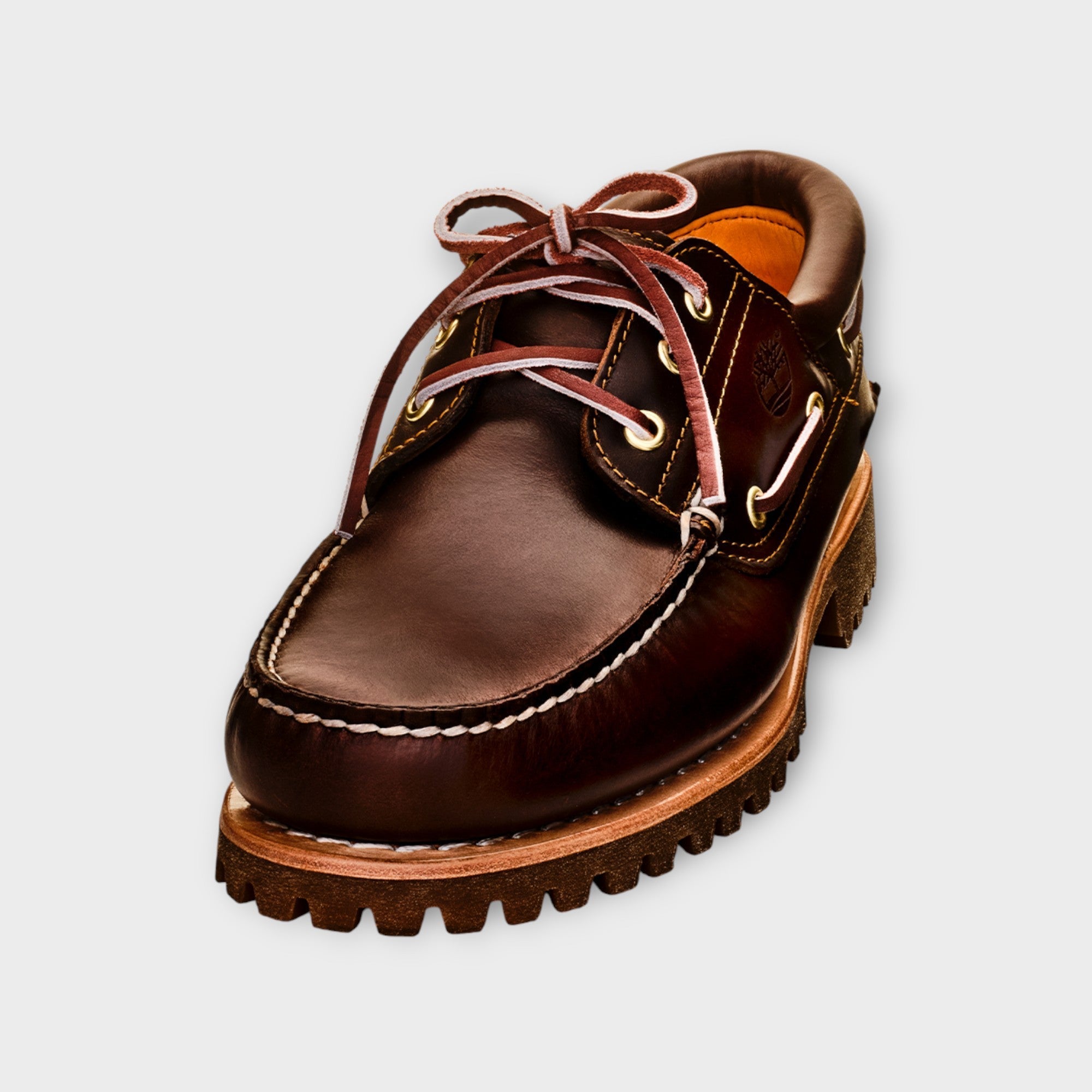 Timberland 3-Eye Lug Sejlersko I Brun