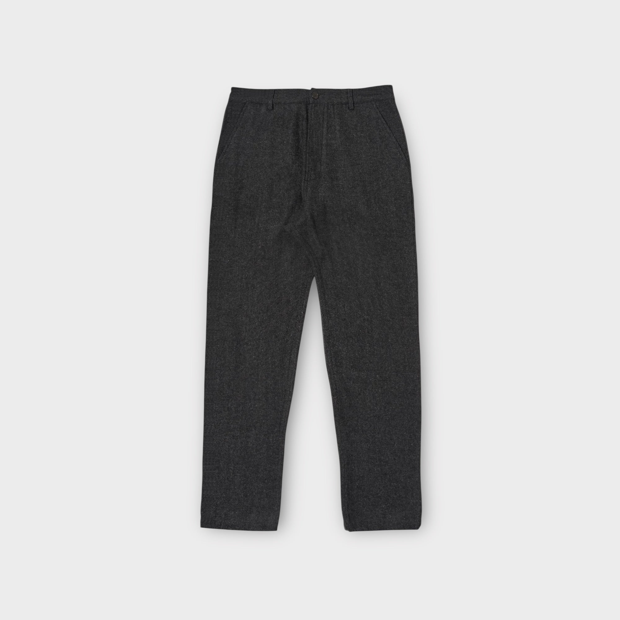 Universal Works Anders Wool Upcycled Military Chino I Grå