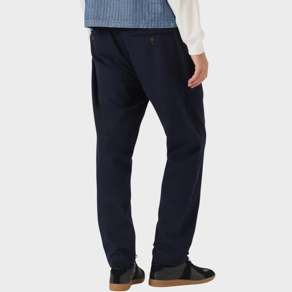 Universal Works Brushed Moleskin Military Bukser I Navy